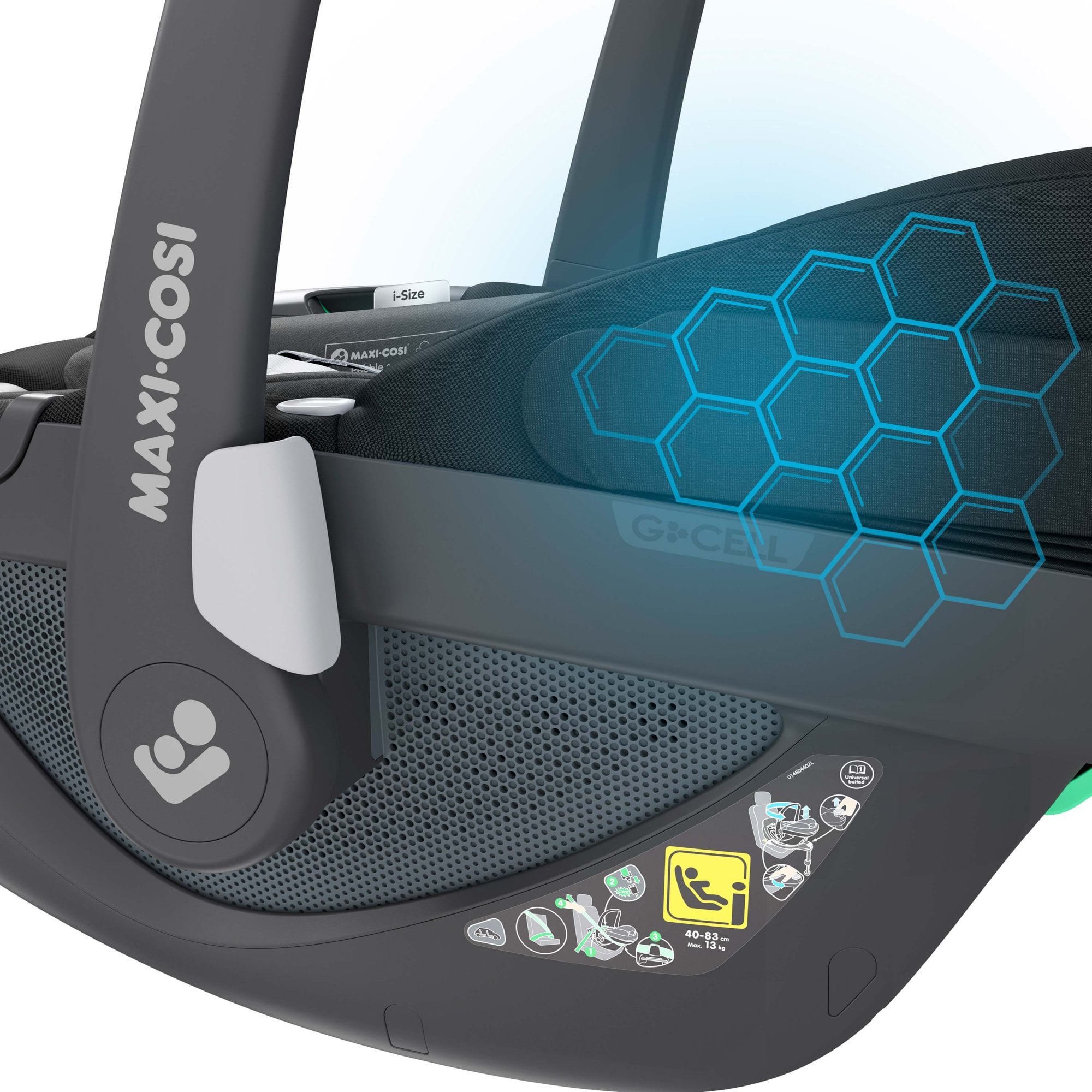 Maxi Cosi Pebble 360 i-Size Infant Carrier Essential Black