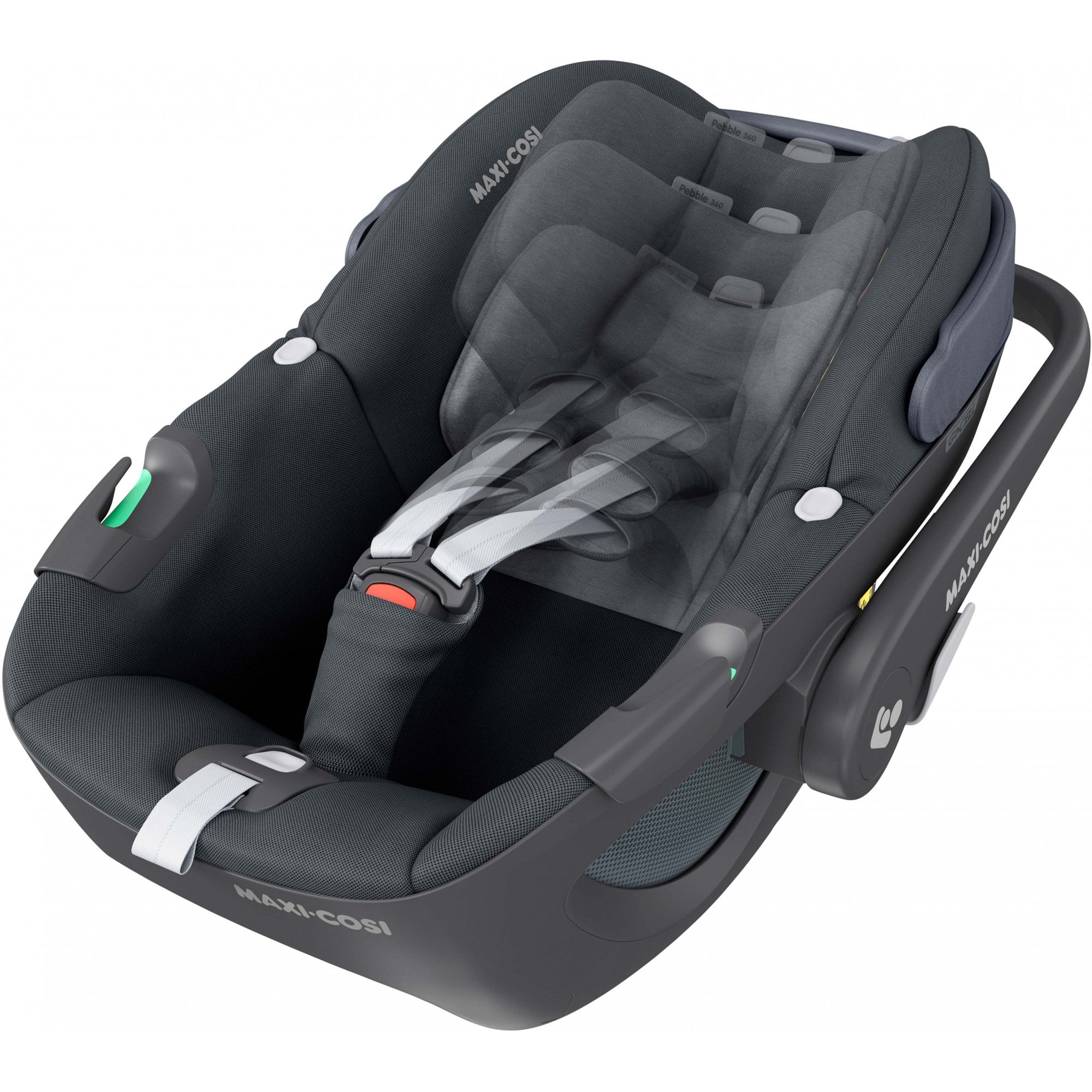 Maxi Cosi Pebble 360 i-Size Infant Carrier Essential Graphite