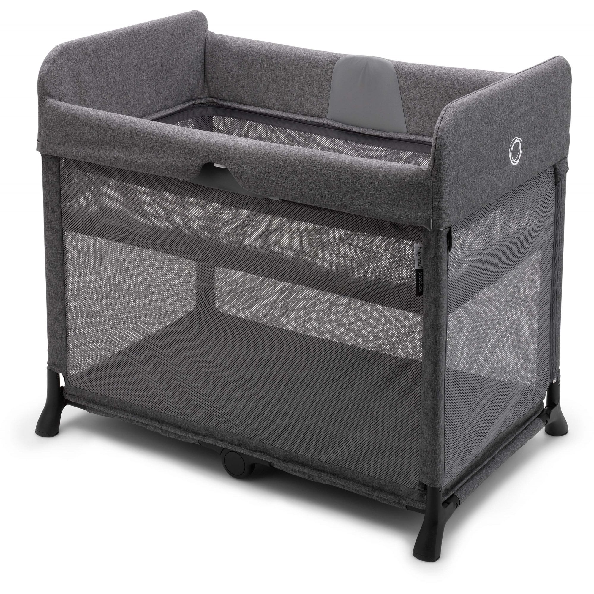 Bugaboo Stardust Travel Cot Grey Melange – WH Watts