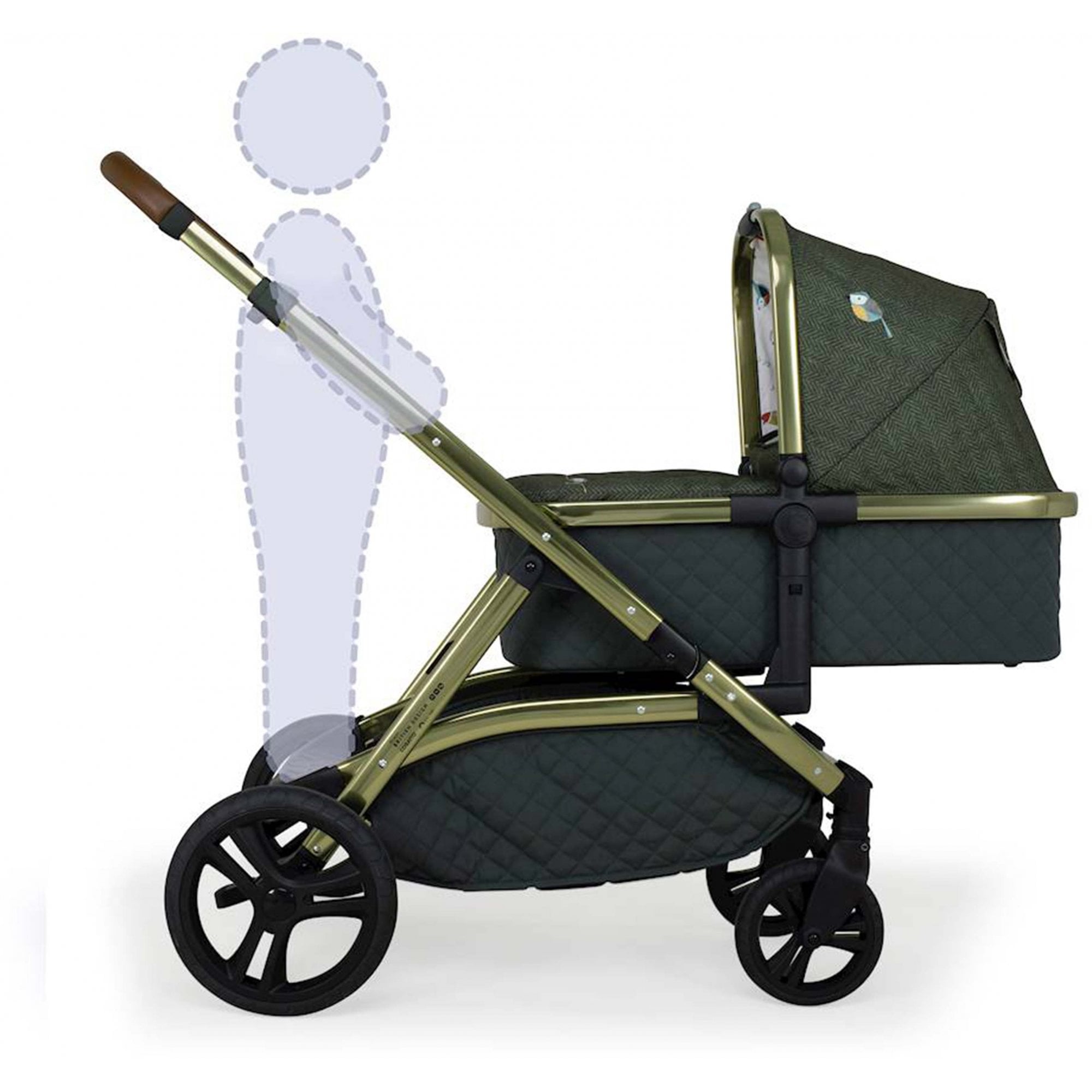 Cosatto Wow XL 3in1 Pram & Pushchair Bureau