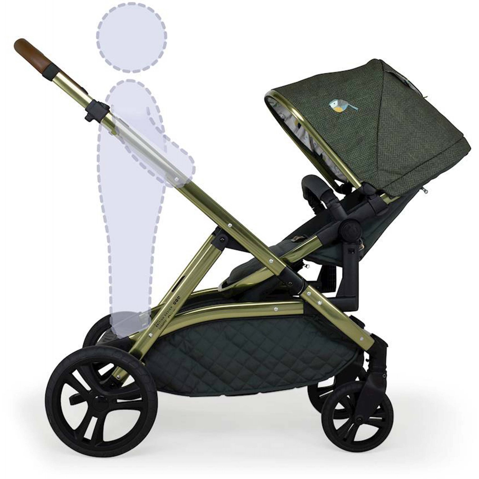 Cosatto Wow XL 3in1 Pram & Pushchair Bureau