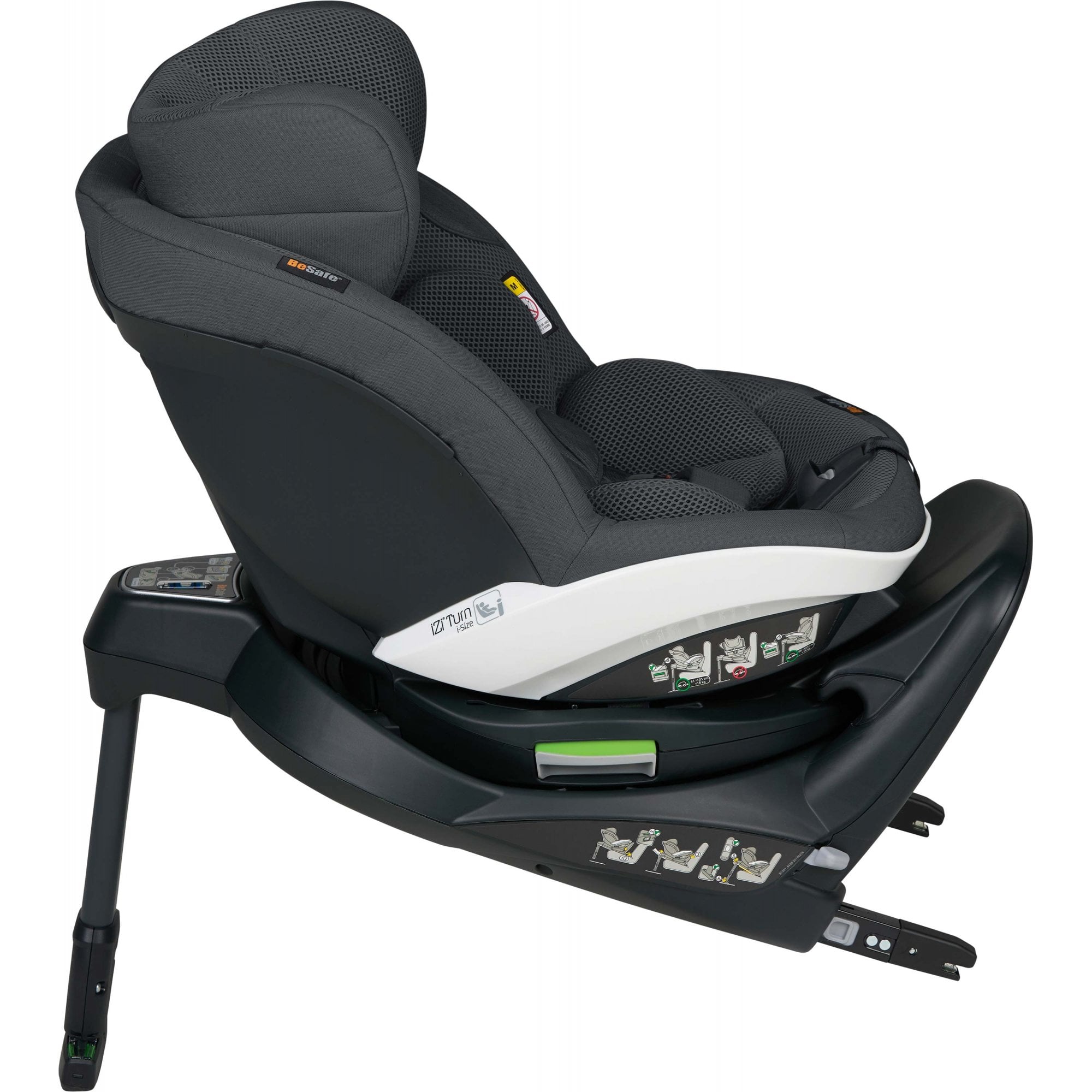 BeSafe iZi Turn i-Size Car Seat Anthracite Mesh
