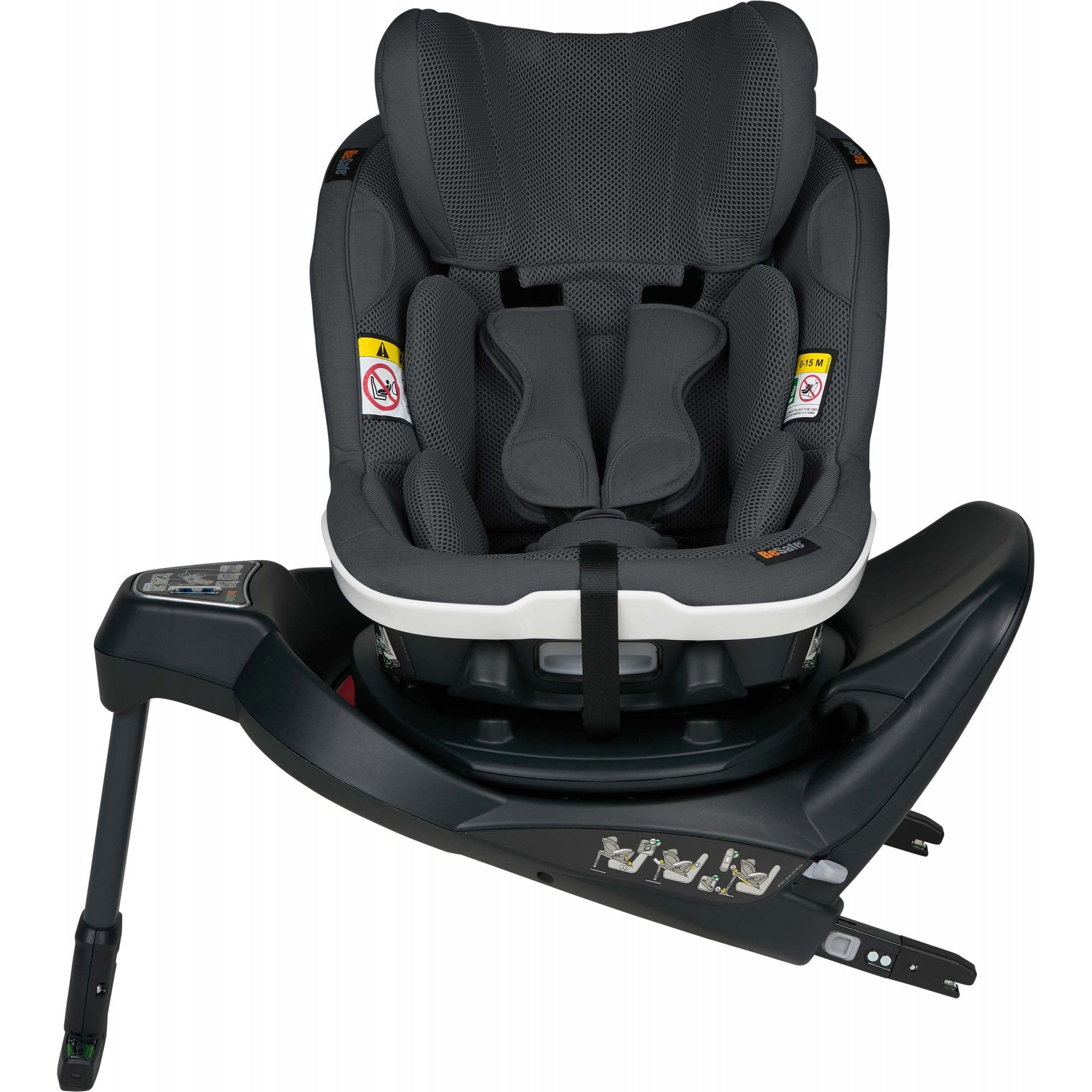 BeSafe iZi Turn i-Size Car Seat Anthracite Mesh
