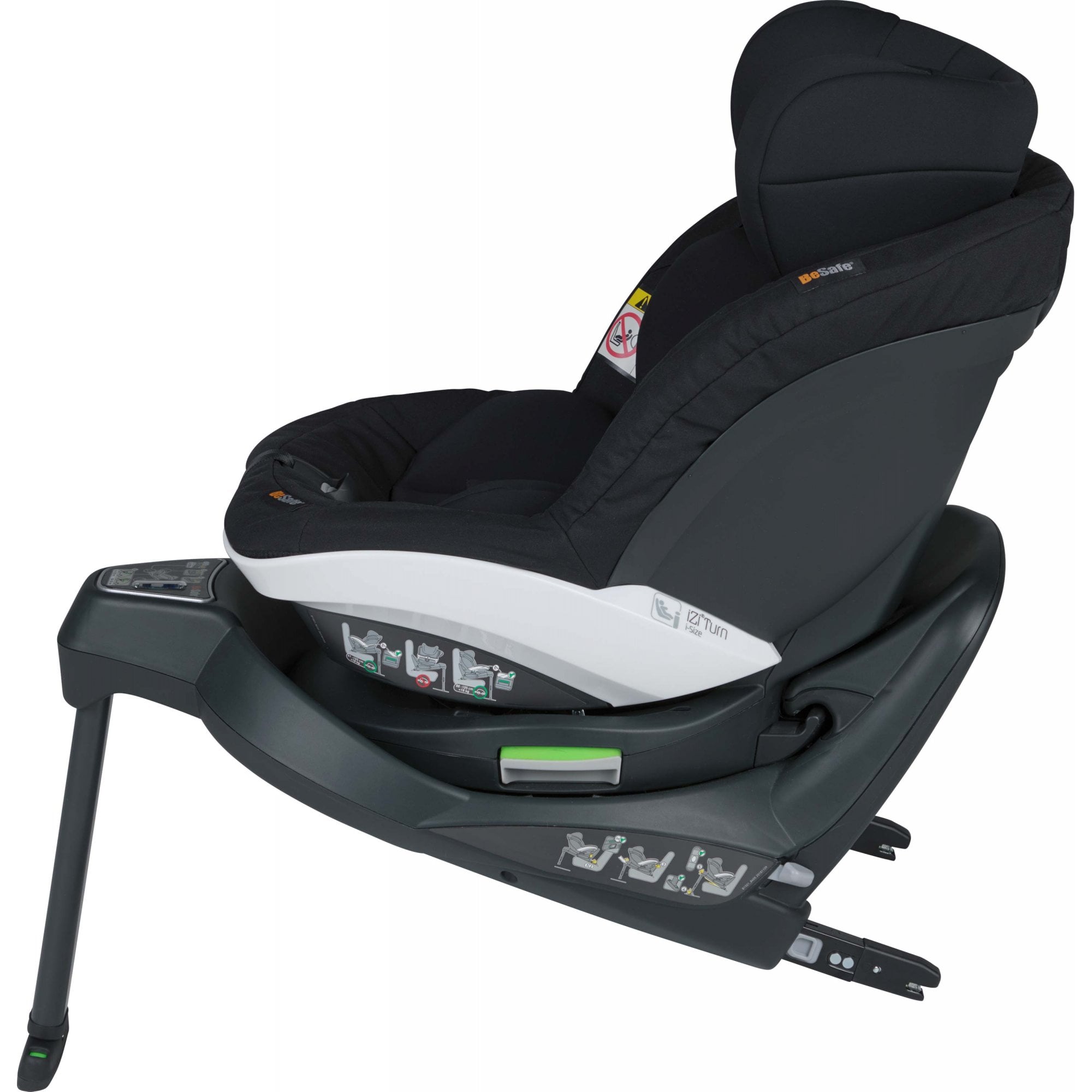 BeSafe iZi Turn i-Size Car Seat Fresh Black Cab