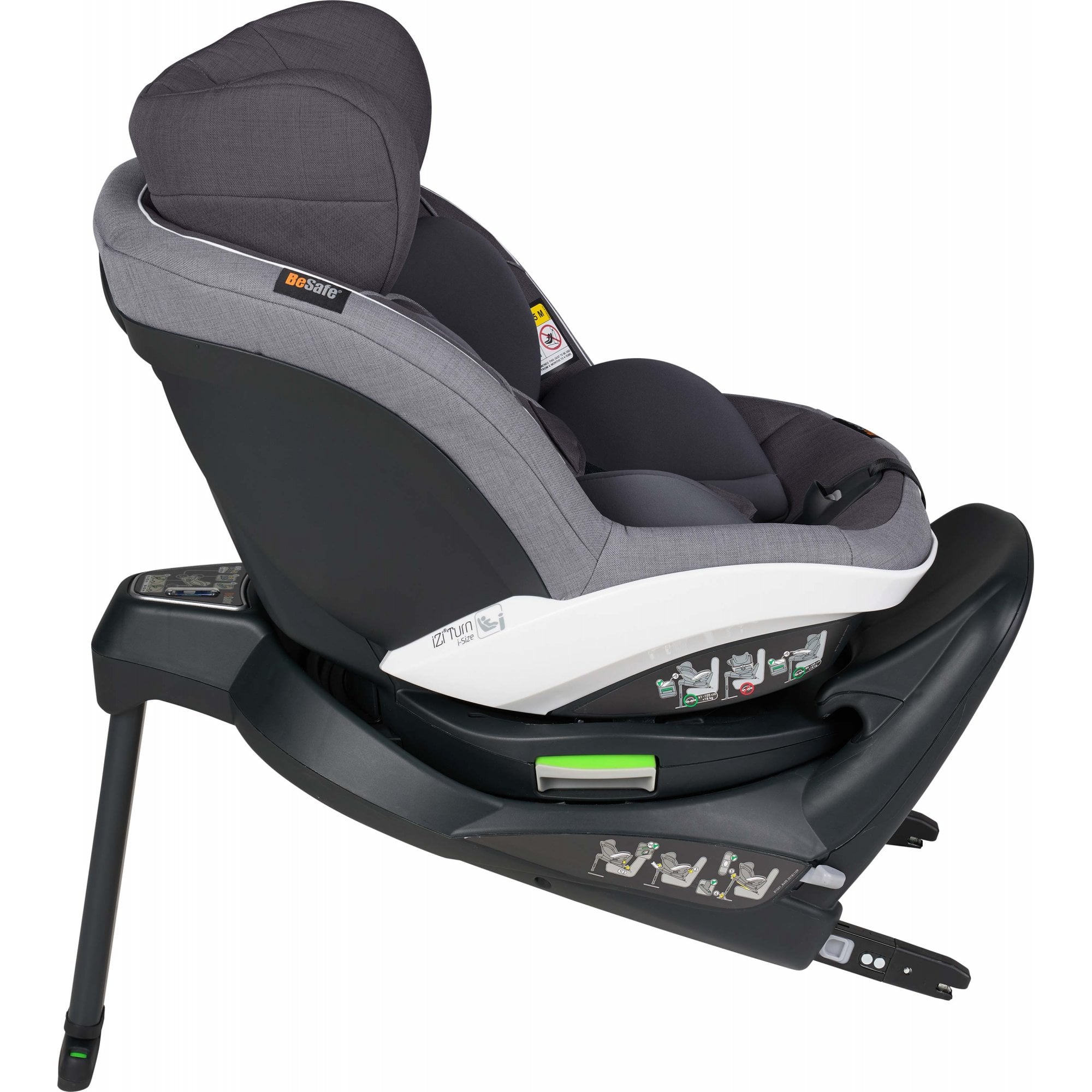 BeSafe iZi Turn i-Size Car Seat Metallic Melange