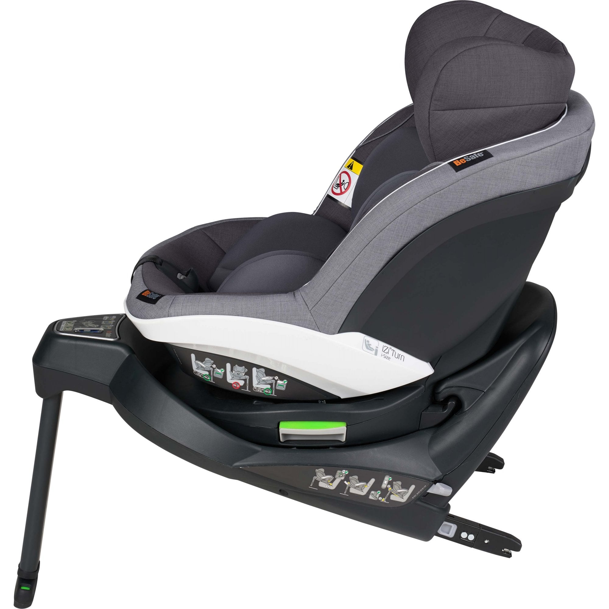 BeSafe iZi Turn i-Size Car Seat Metallic Melange