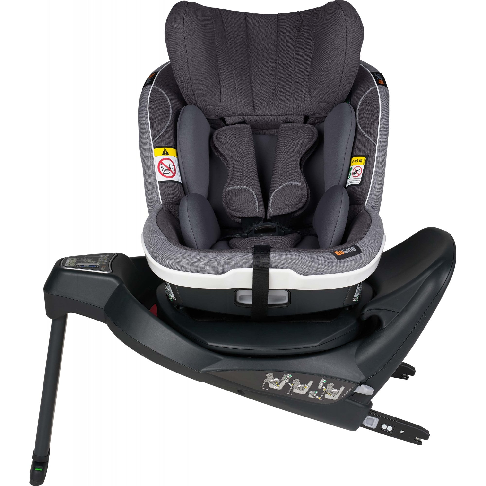 BeSafe iZi Turn i-Size Car Seat Metallic Melange