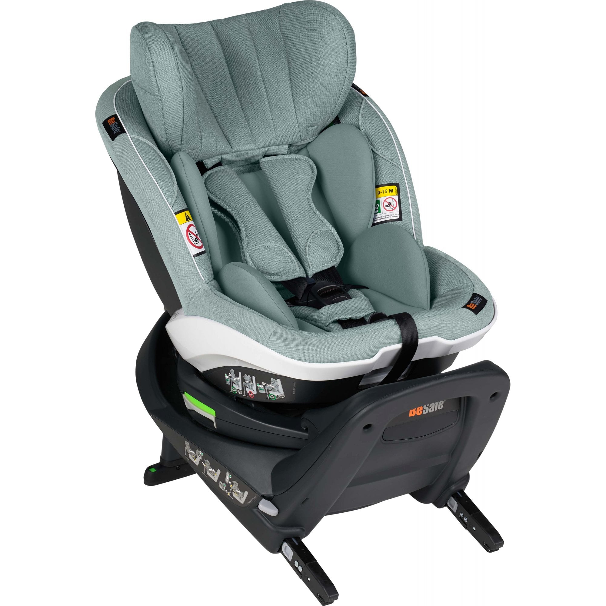 BeSafe iZi Turn i-Size Car Seat Sea Green Melange