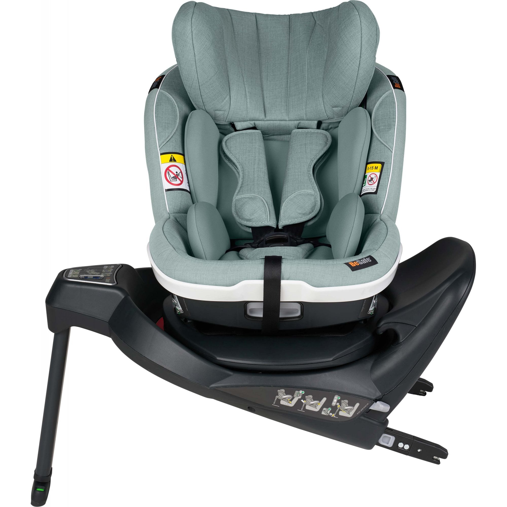 BeSafe iZi Turn i-Size Car Seat Sea Green Melange