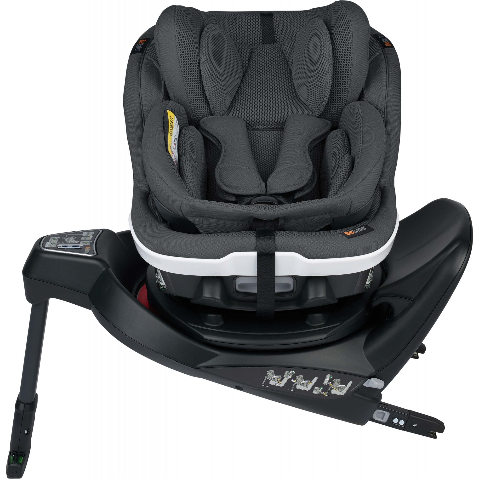 BeSafe iZi Turn B i-Size Car Seat Anthracite Mesh