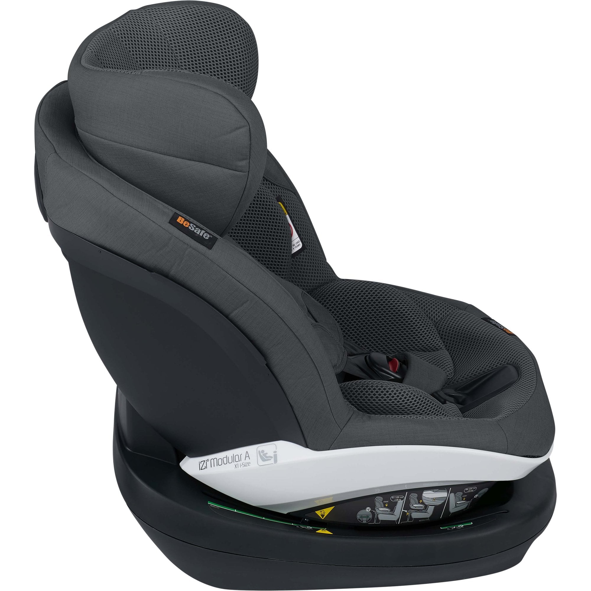 BeSafe iZi Modular A X1 i-Size Car Seat Anthracite Mesh