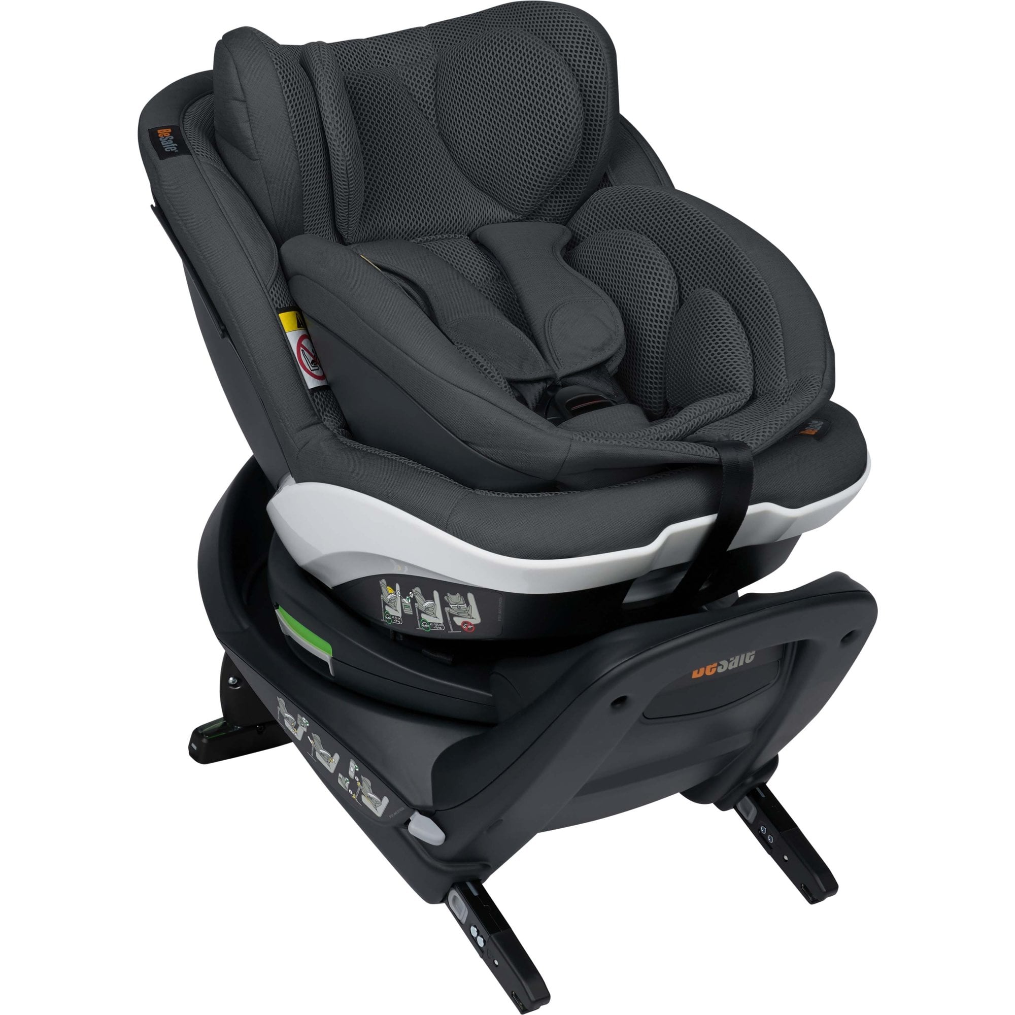 BeSafe iZi Twist i-Size Car Seat Anthracite Mesh