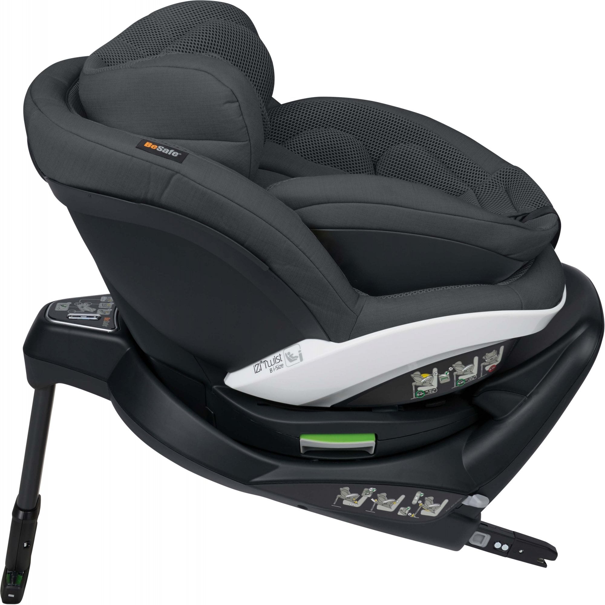 BeSafe iZi Twist i-Size Car Seat Anthracite Mesh