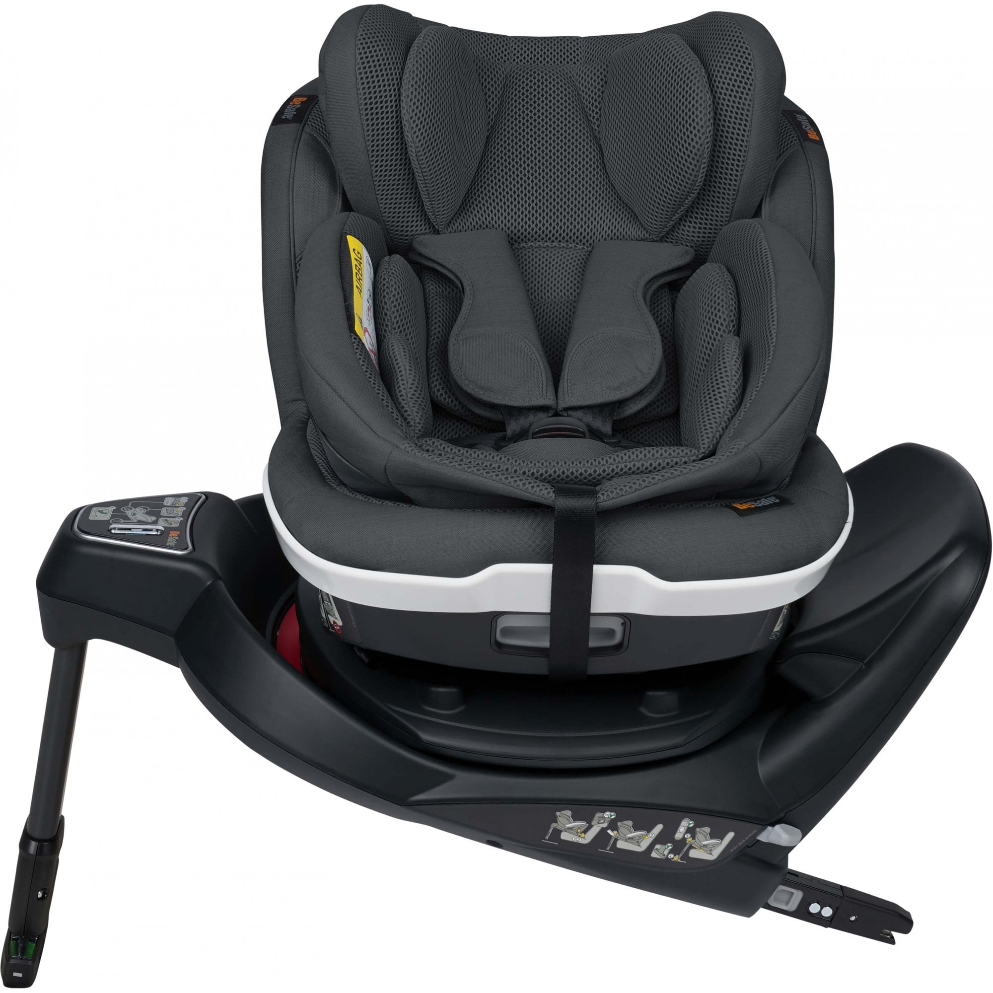 BeSafe iZi Twist i-Size Car Seat Anthracite Mesh