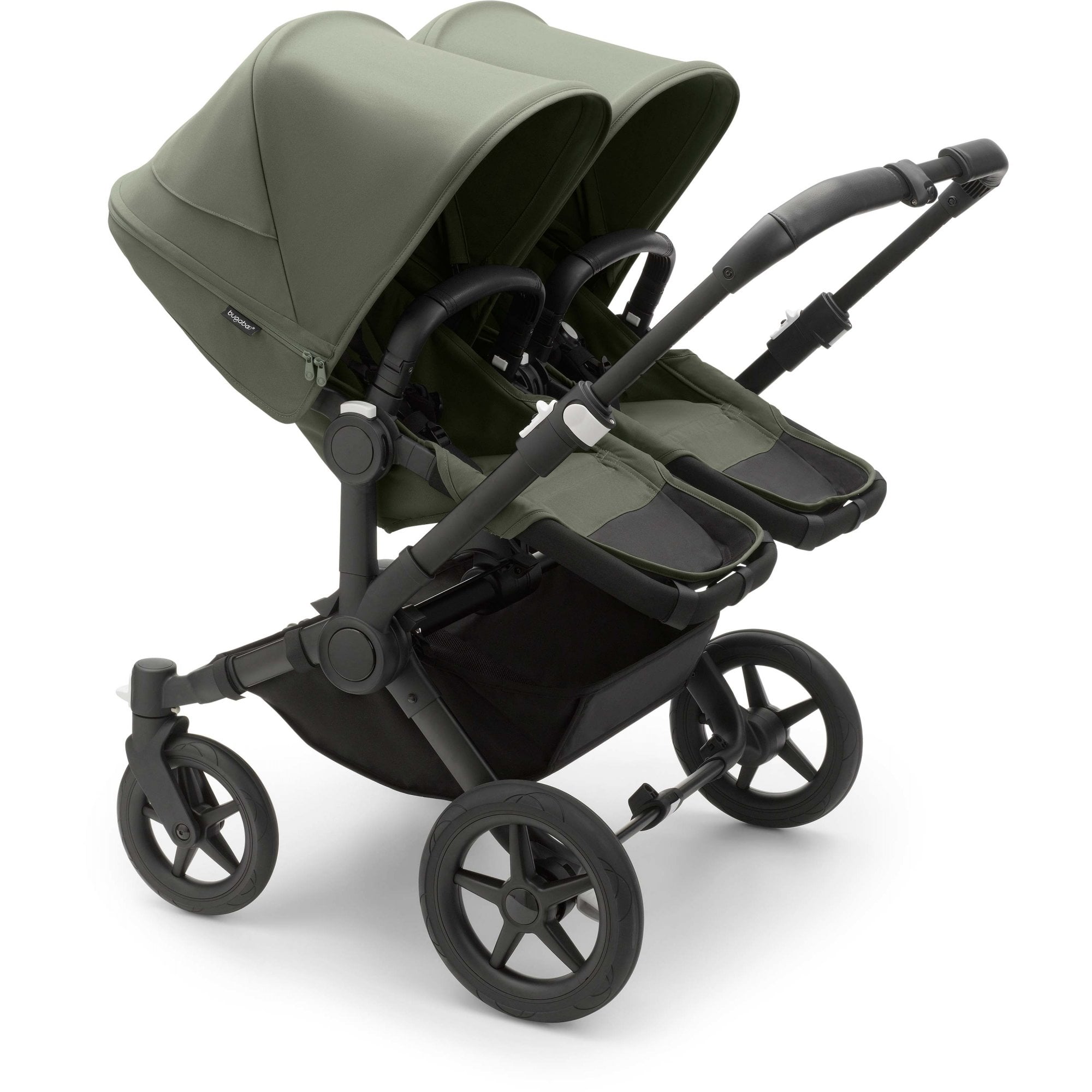 Bugaboo Donkey 5 Twin Complete Essential Bundle Forest Green