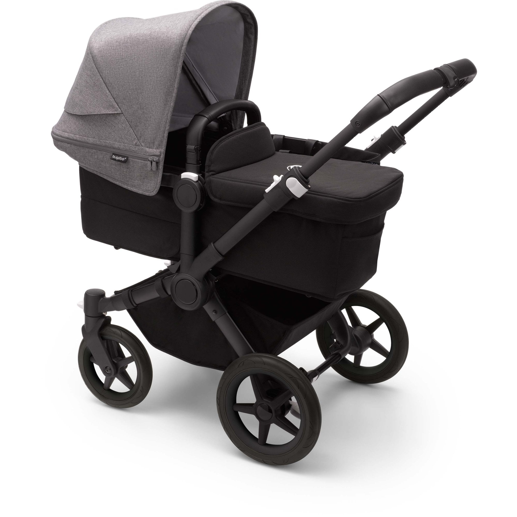 Bugaboo Donkey 5 Duo Grey Melange Canopy