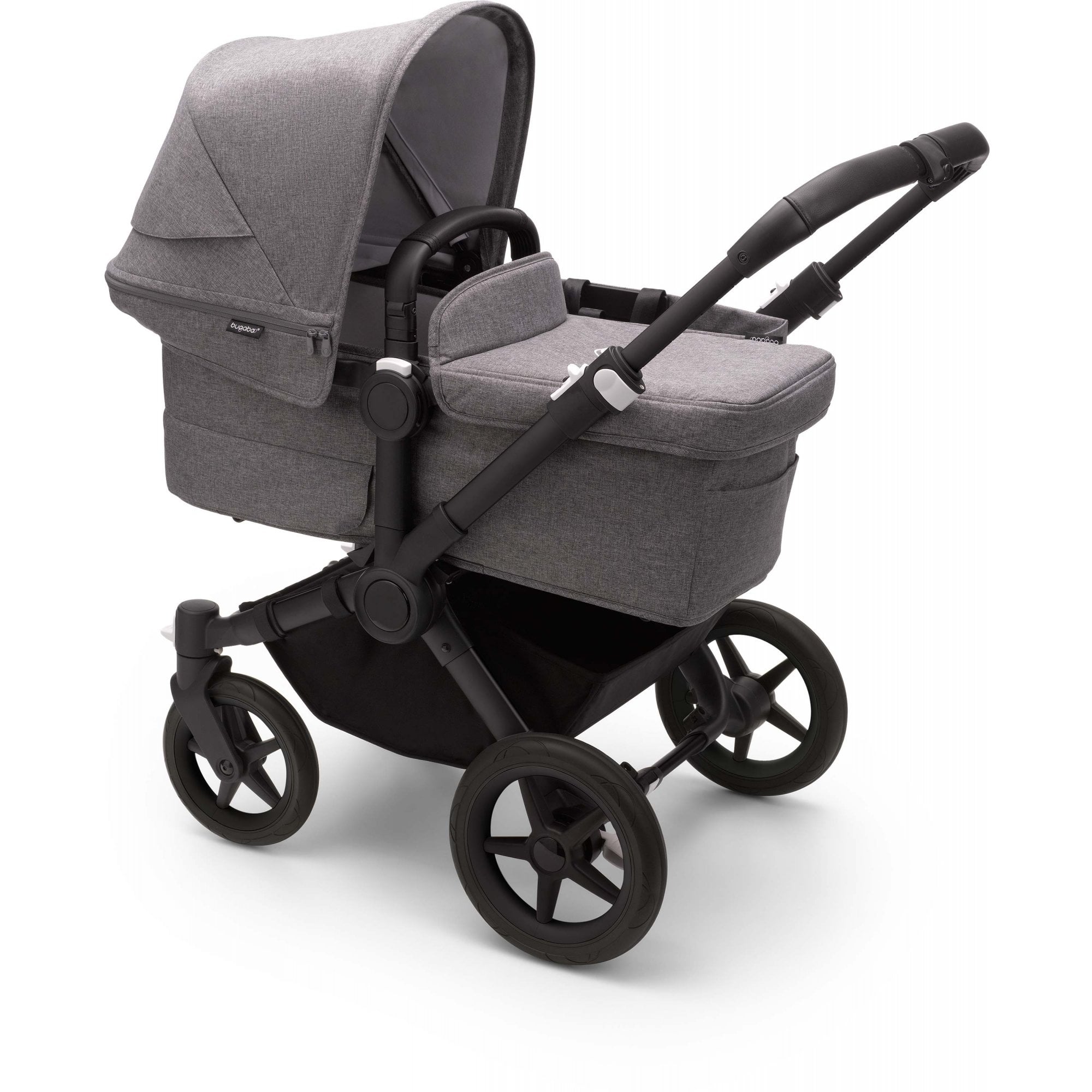 Bugaboo Donkey 5 Duo Grey Melange Canopy