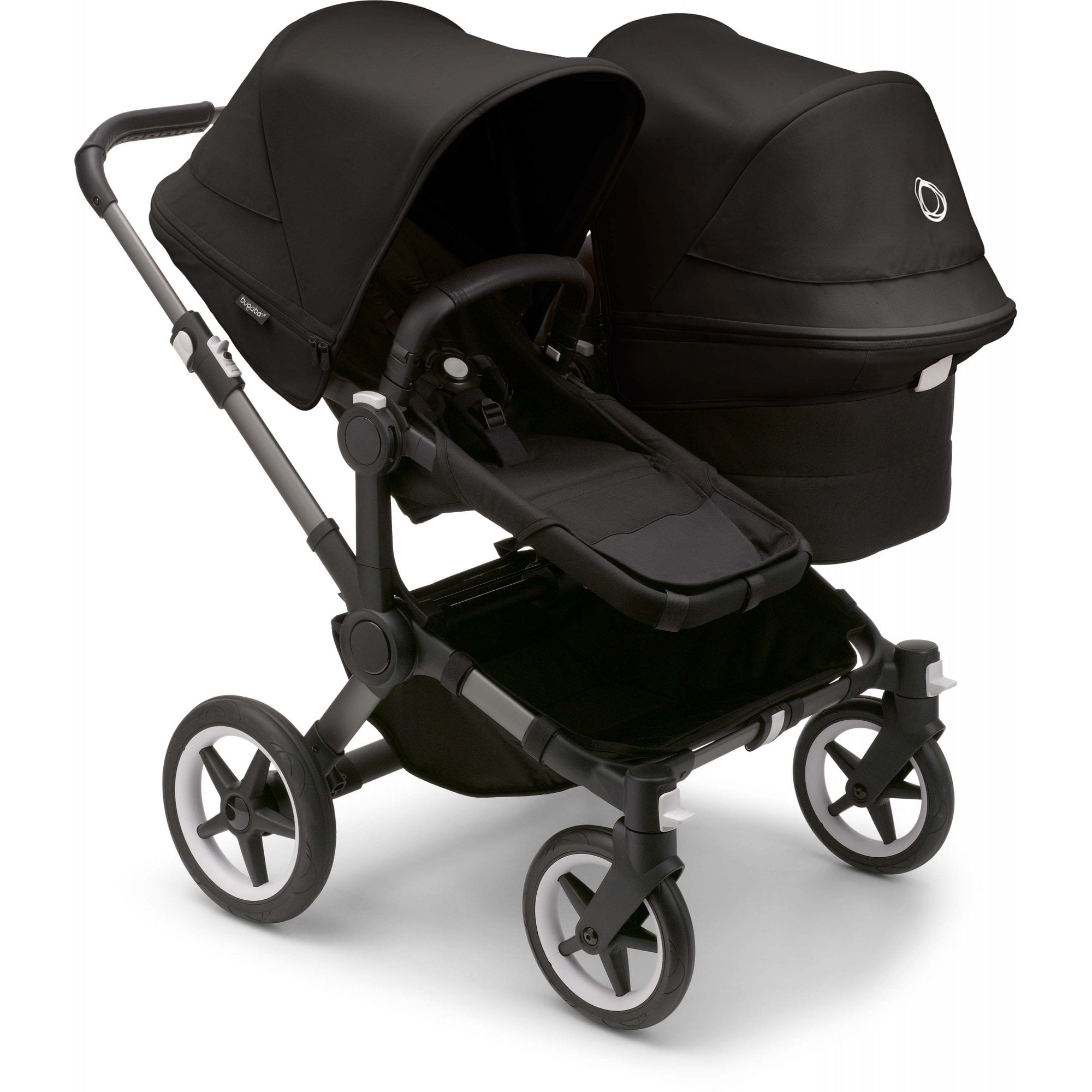 Bugaboo Donkey 5 Duo Midnight Black Canopy