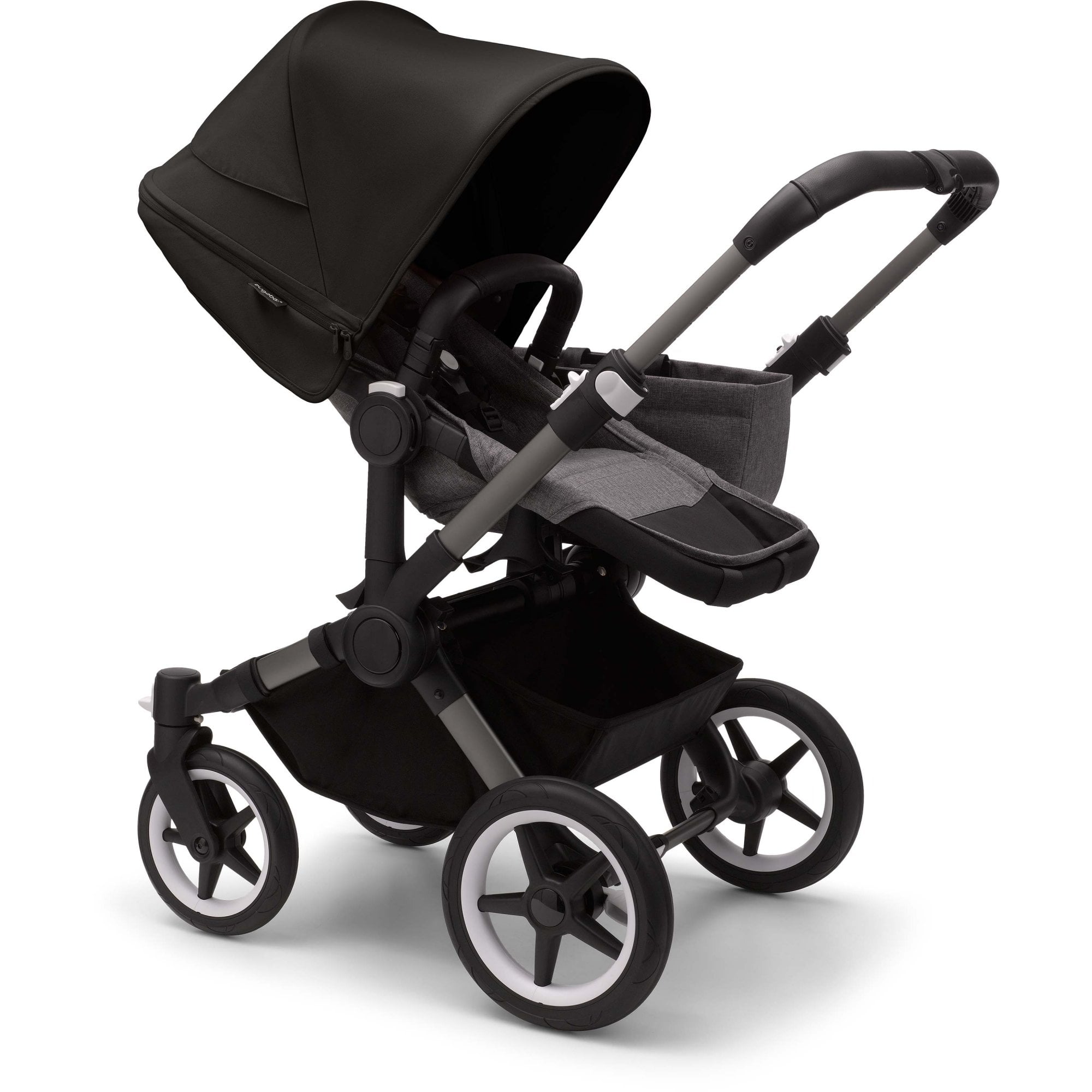 Bugaboo Donkey 5 Duo Midnight Black Canopy