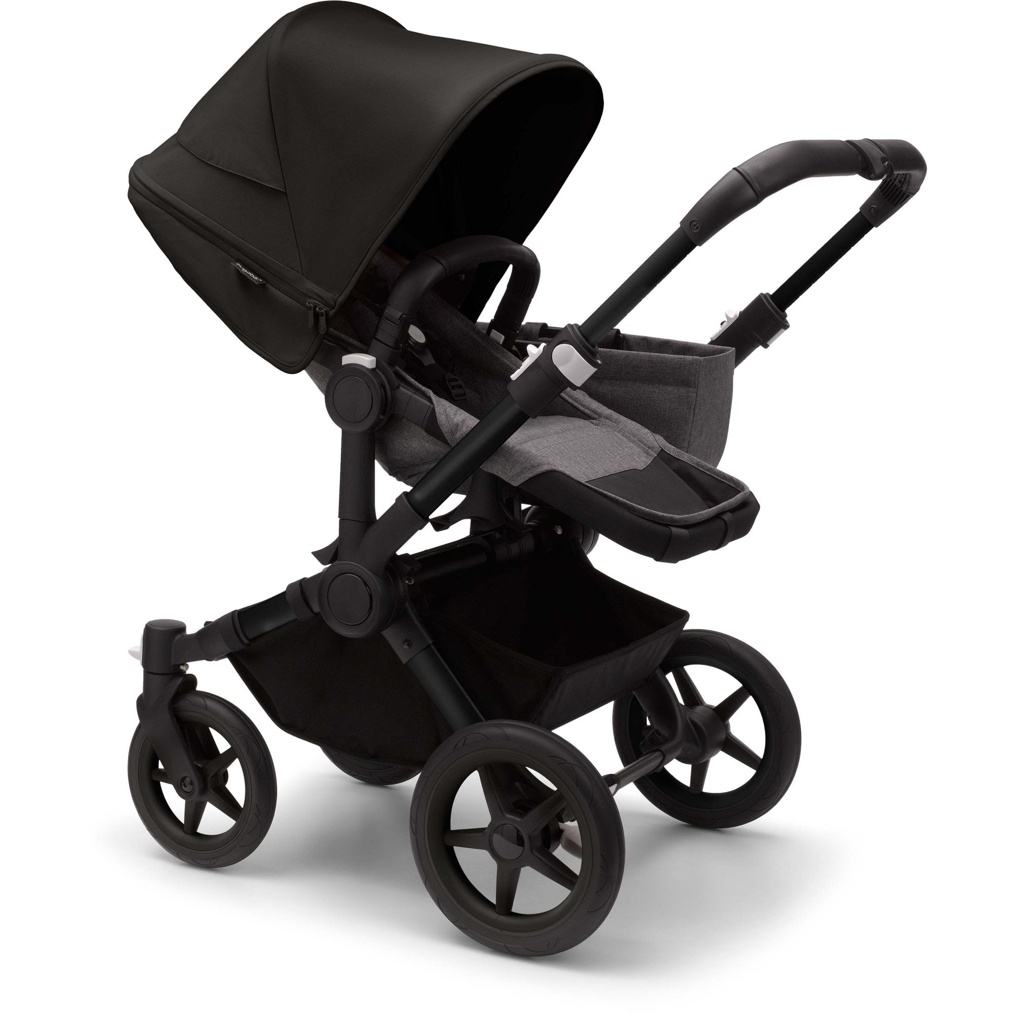 Bugaboo Donkey 5 Duo Midnight Black Canopy