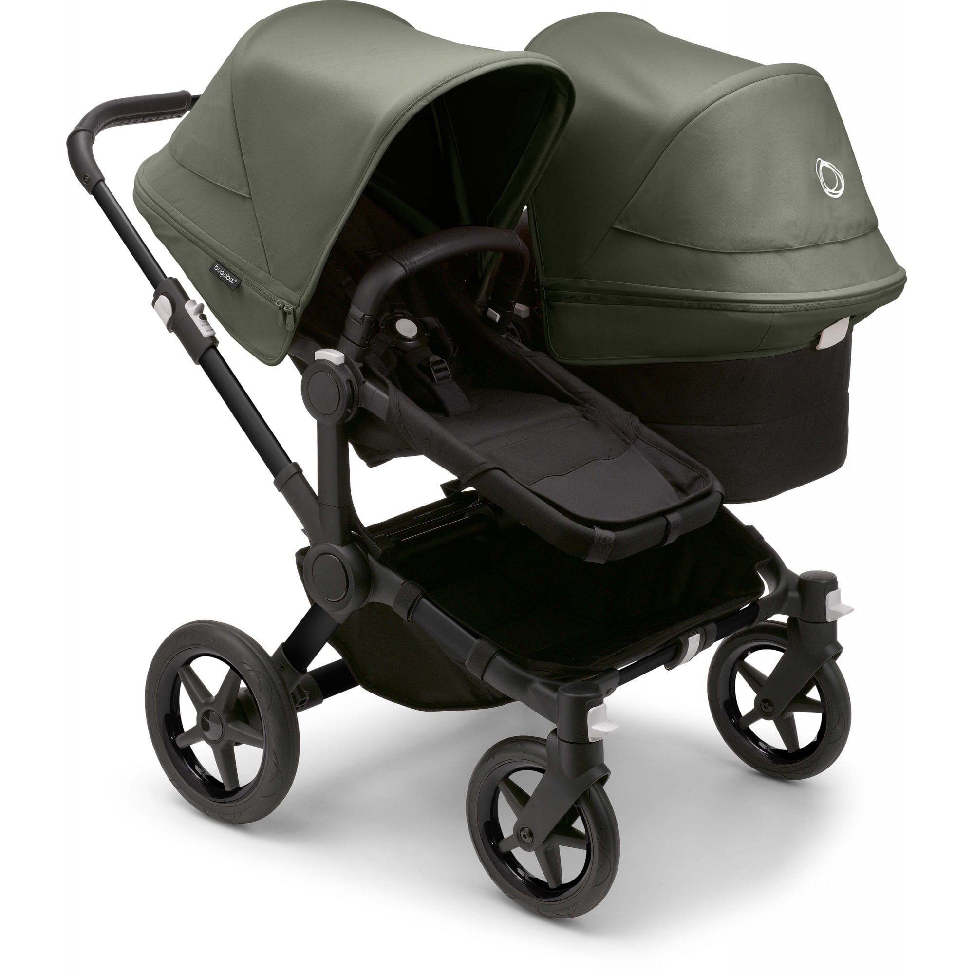 Bugaboo Donkey 5 Duo Forest Green Canopy