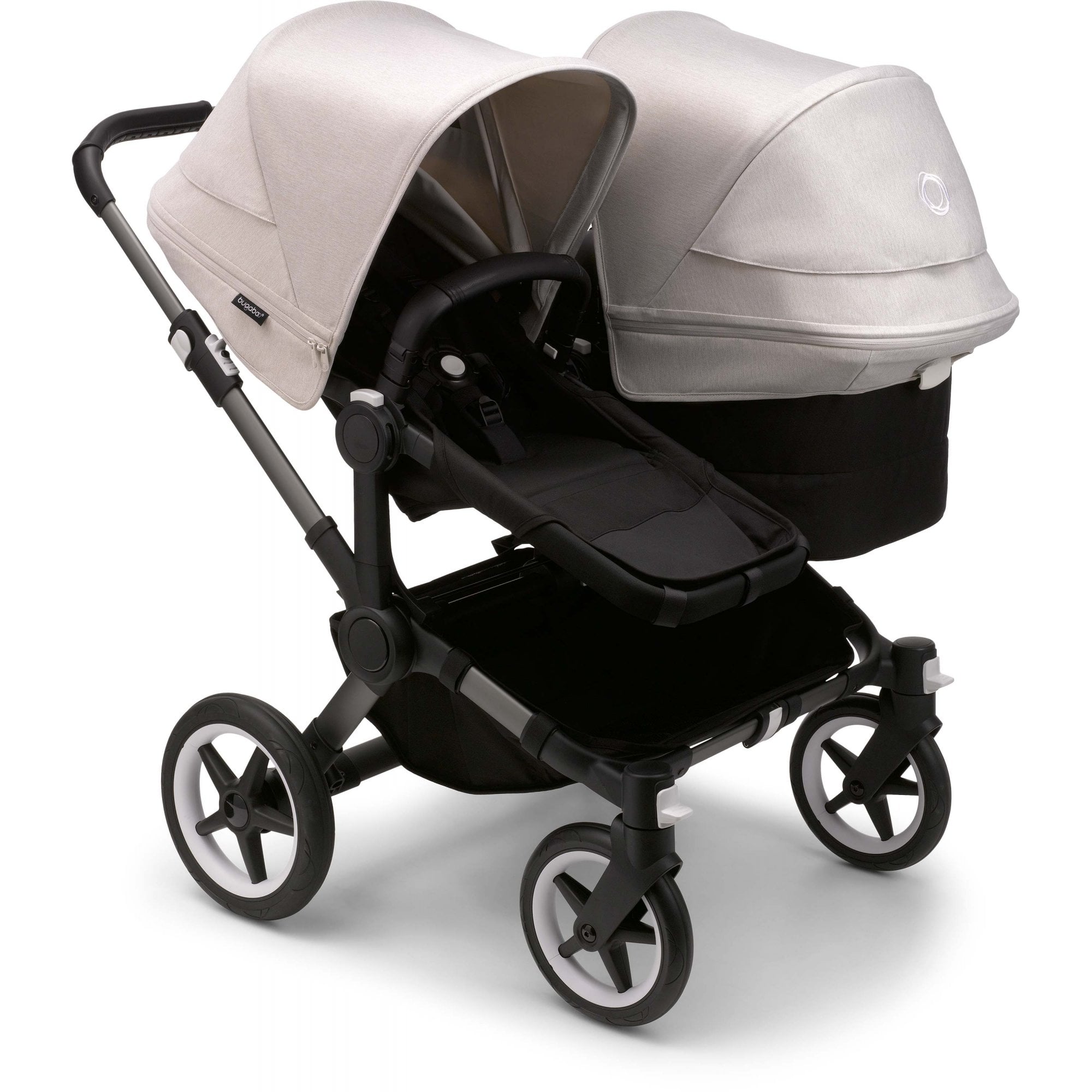 Bugaboo Donkey 5 Duo Misty White Canopy