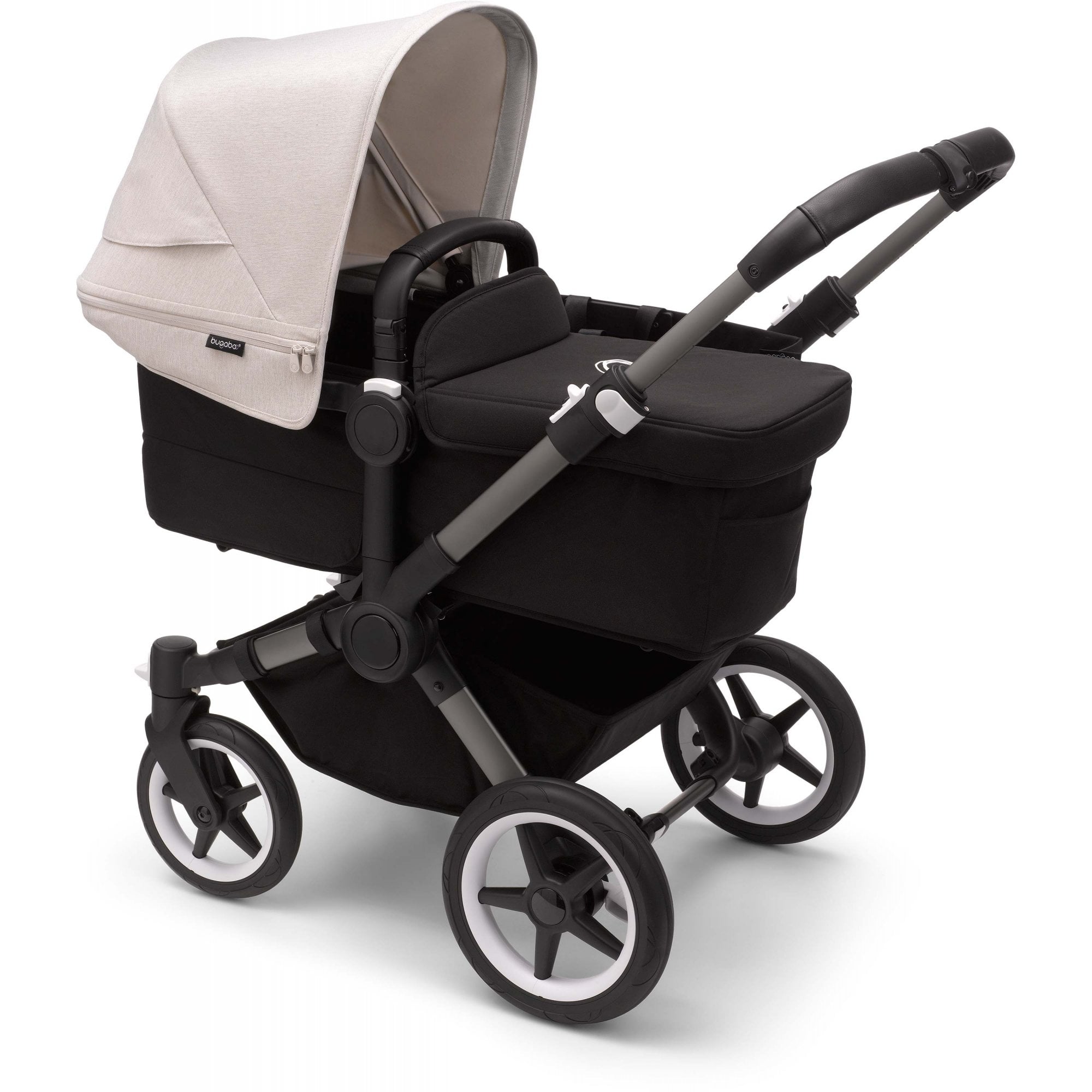 Bugaboo Donkey 5 Duo Misty White Canopy