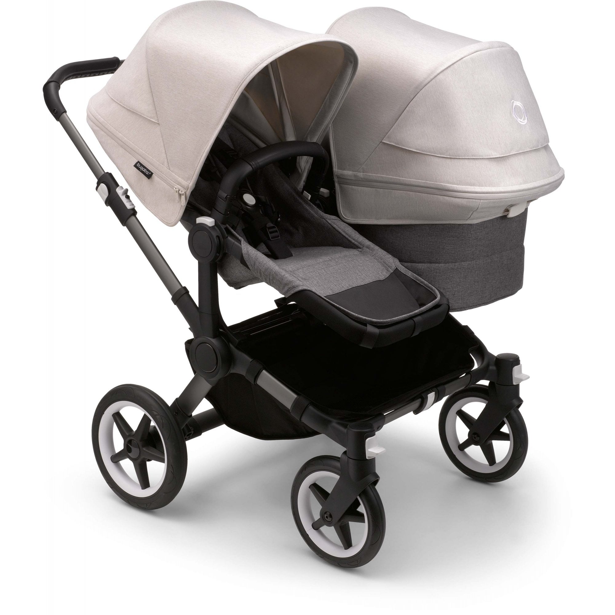 Bugaboo Donkey 5 Duo Misty White Canopy