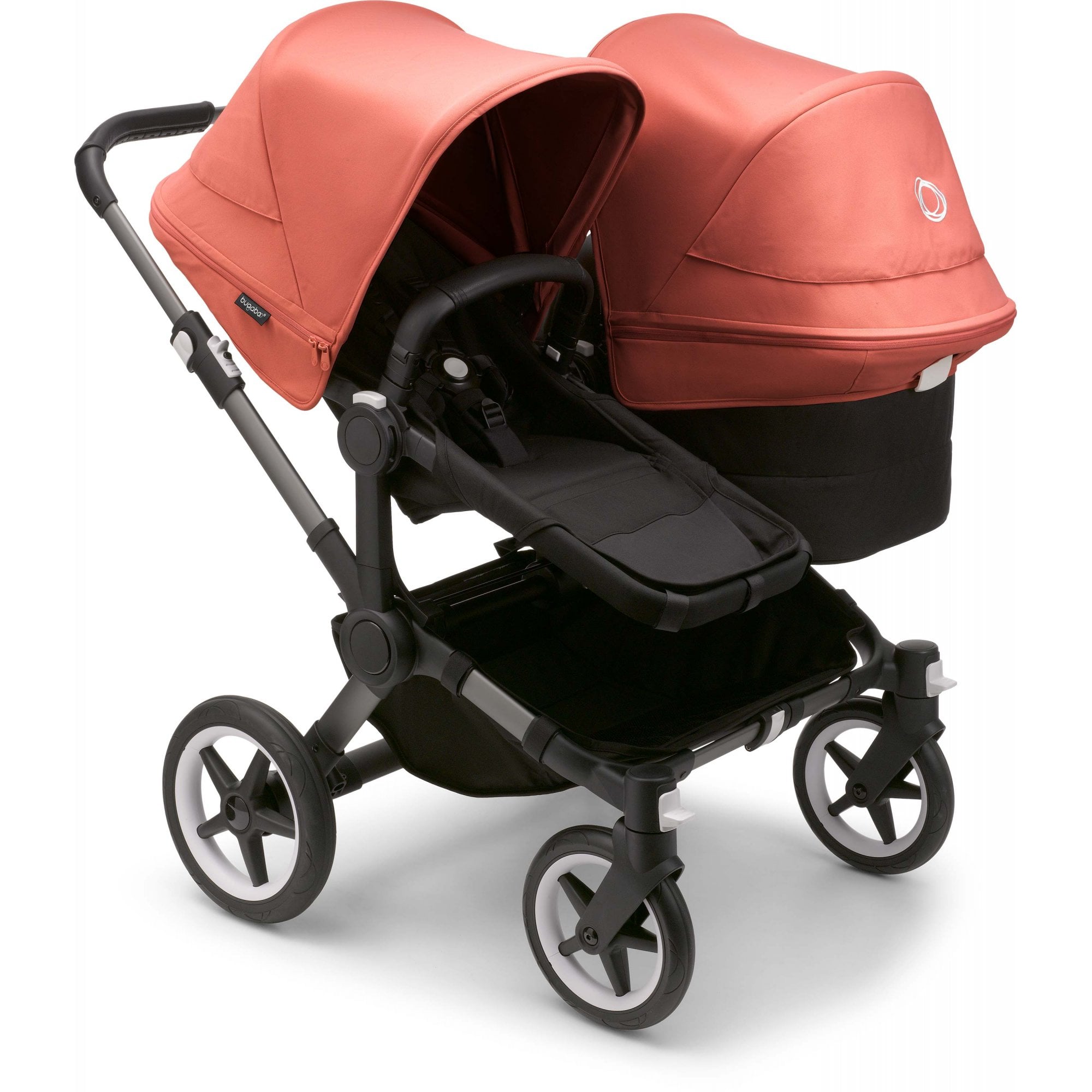 Bugaboo Donkey 5 Duo Sunrise Red Canopy