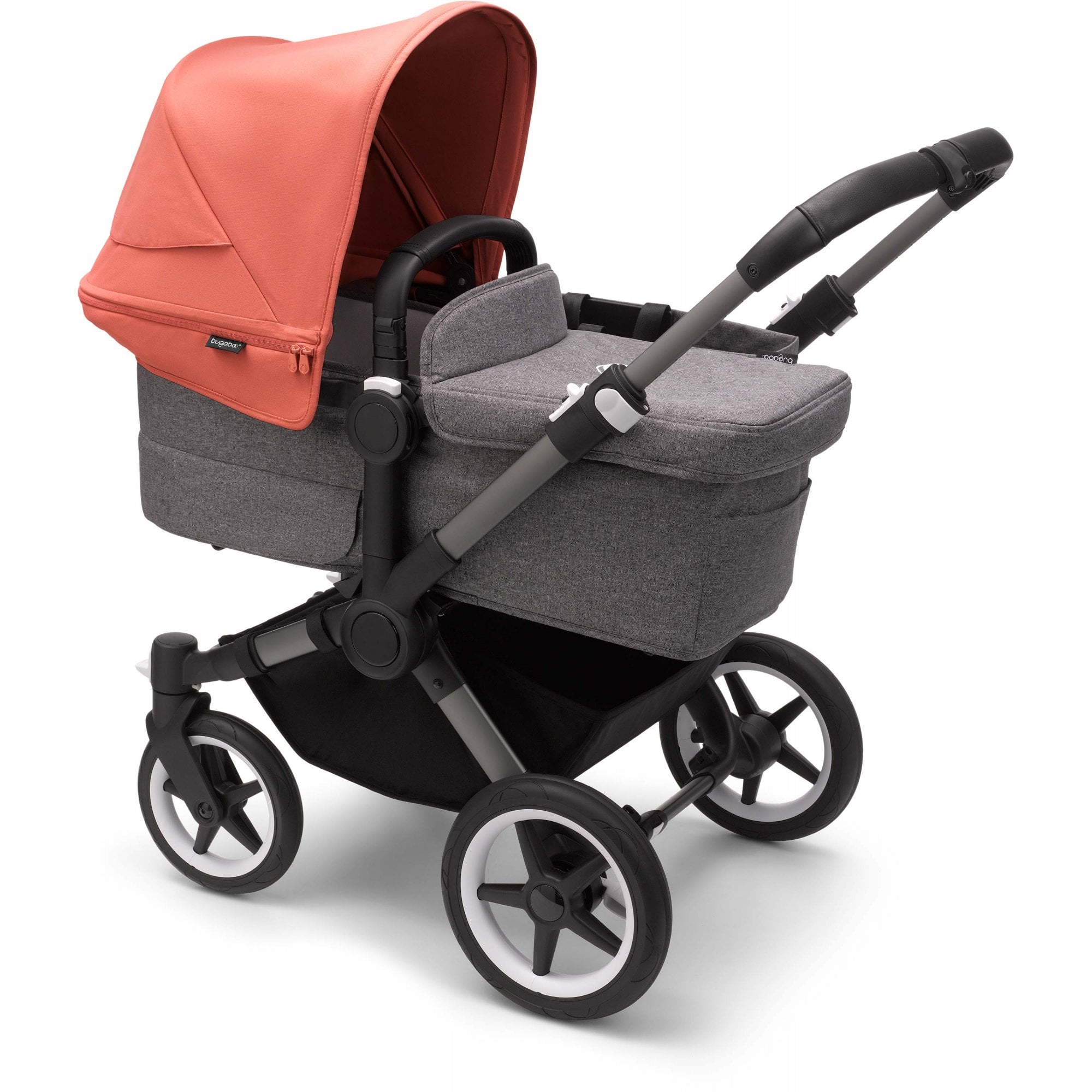 Bugaboo Donkey 5 Duo Sunrise Red Canopy