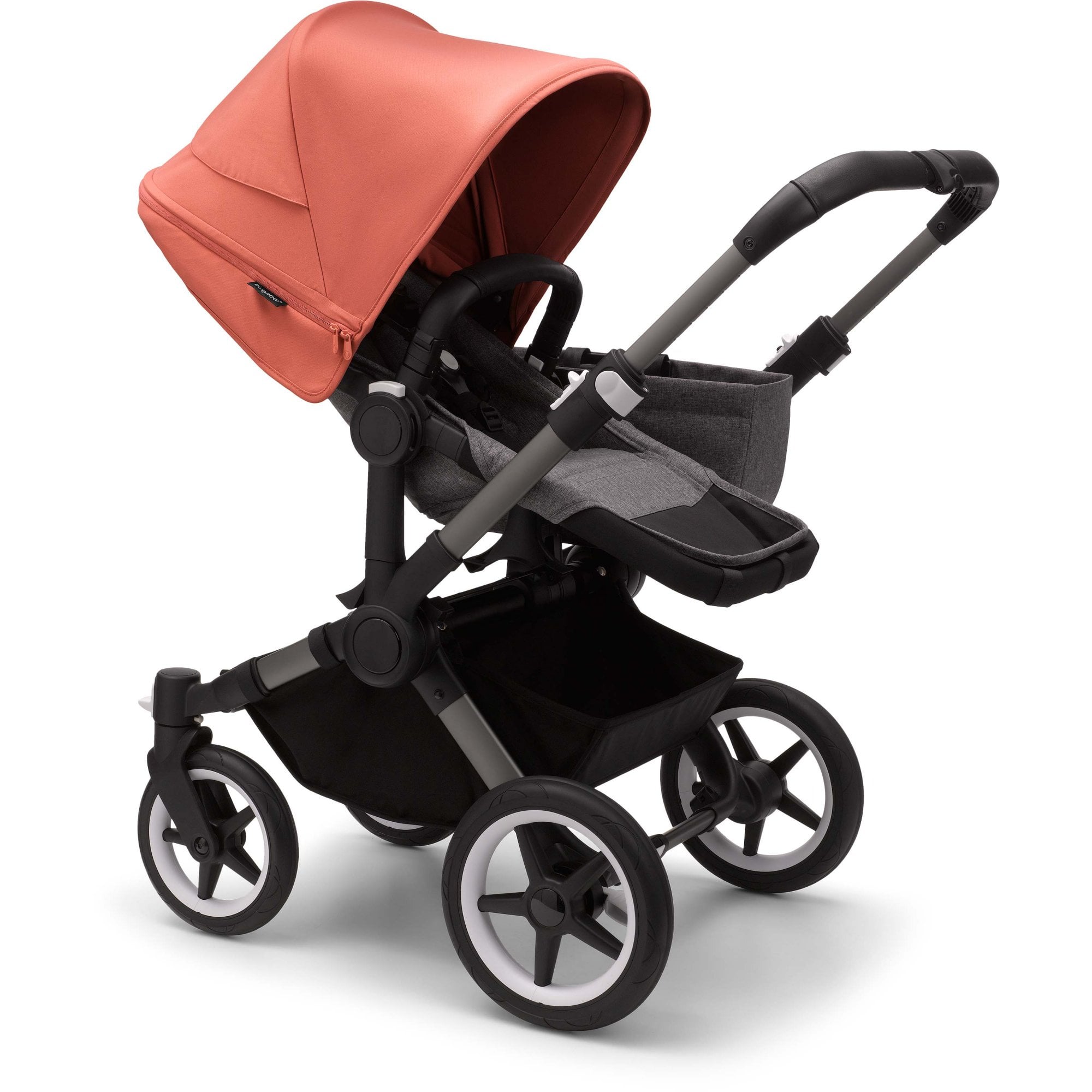 Bugaboo Donkey 5 Duo Sunrise Red Canopy
