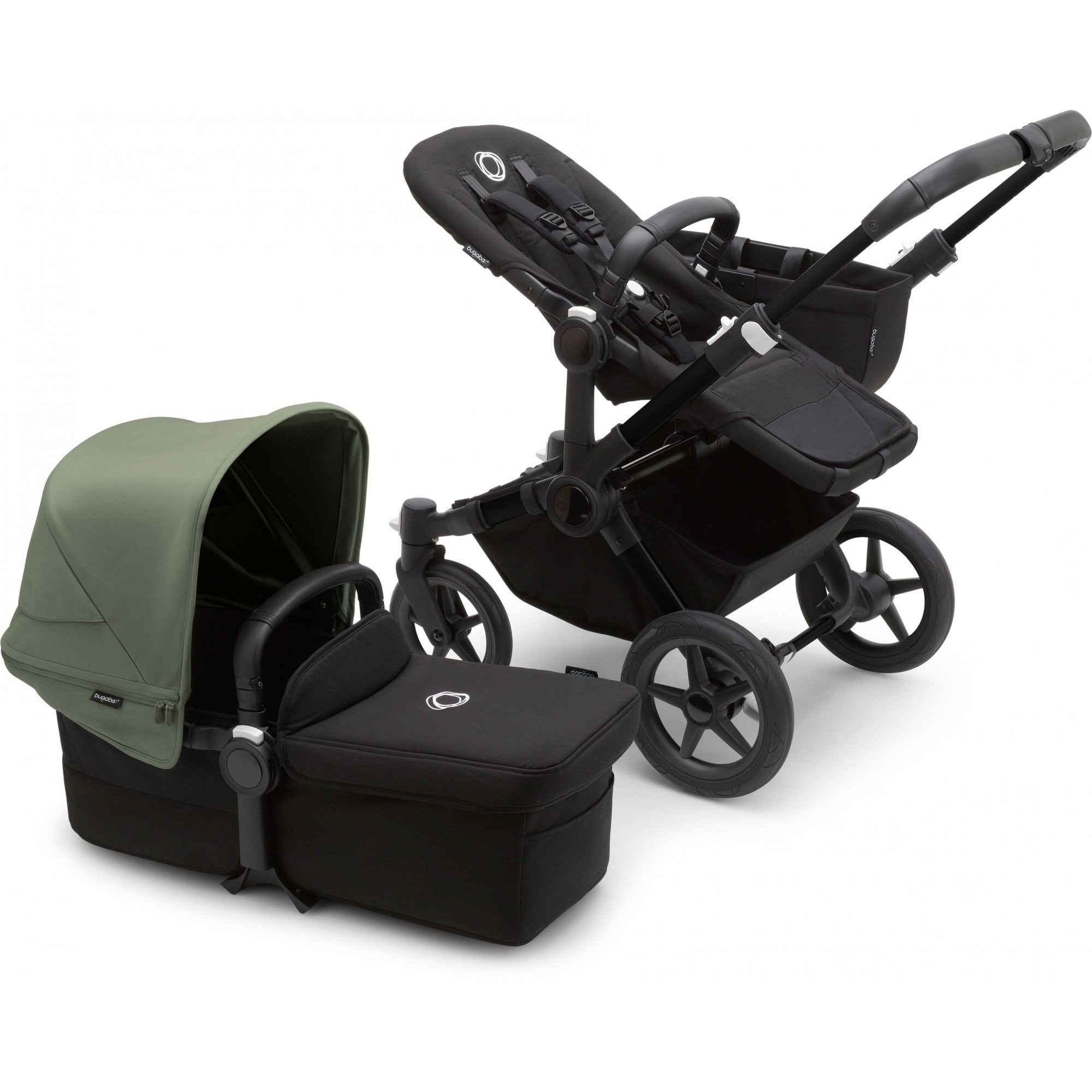 Bugaboo Donkey 5 Mono Forest Green Canopy