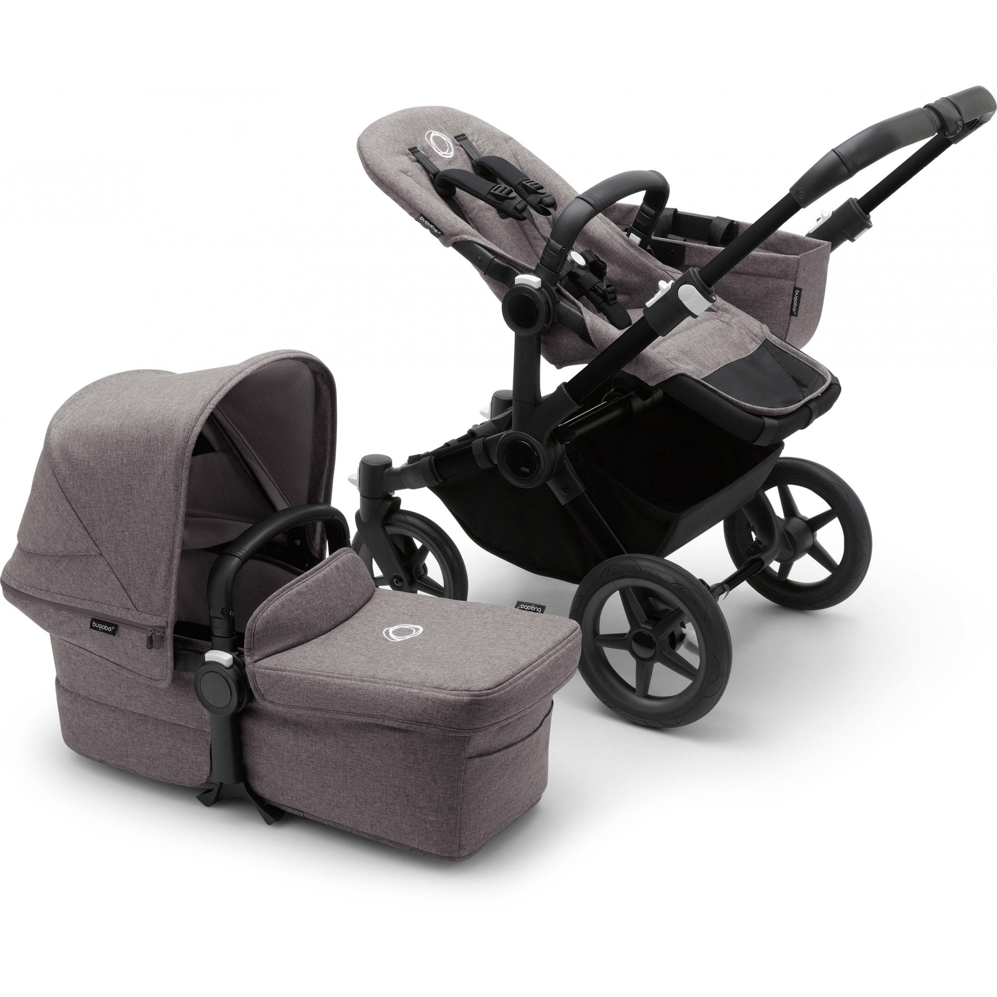 Bugaboo Donkey 5 Mono Grey Melange Canopy