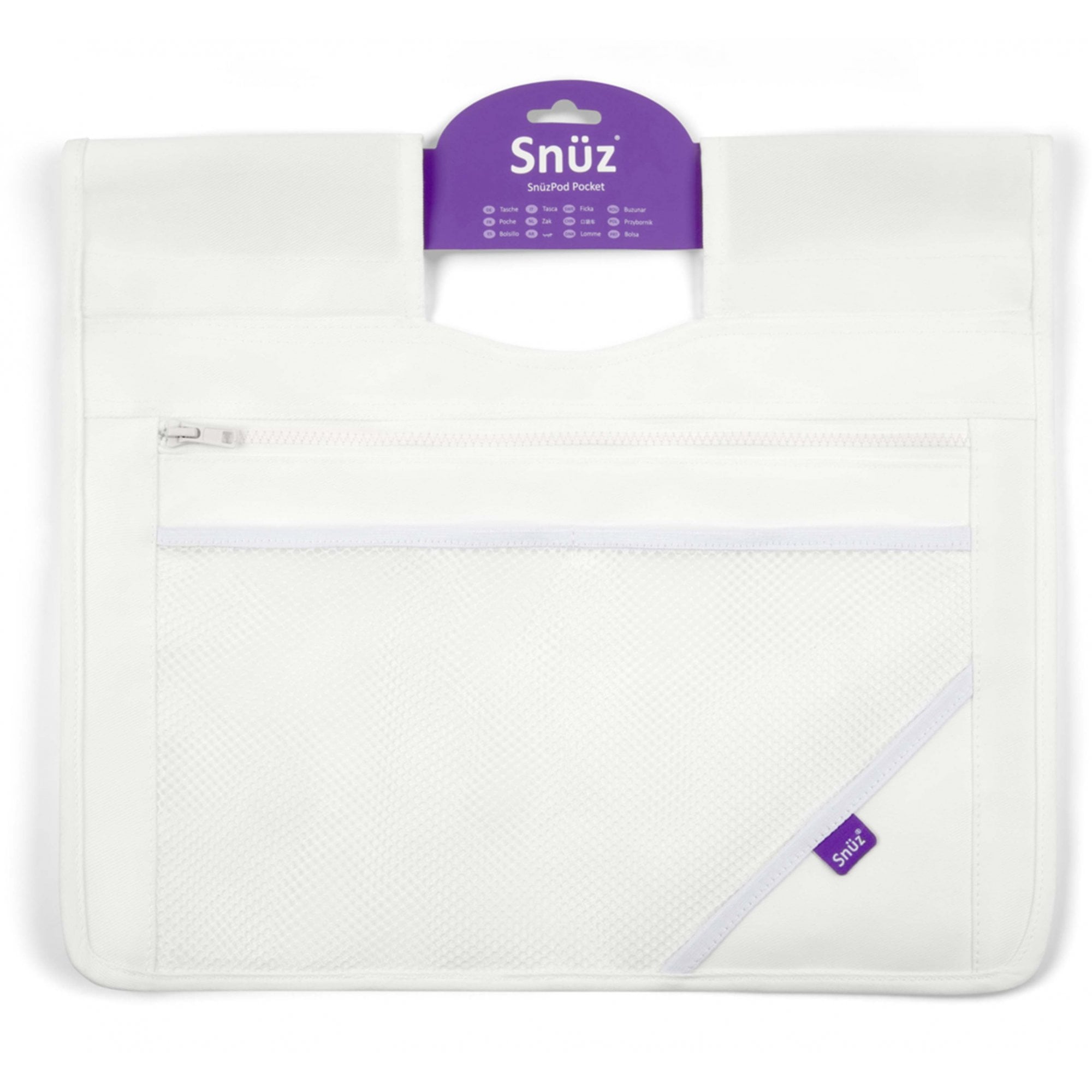 Snuz Snuzpod3 Storage Pocket White