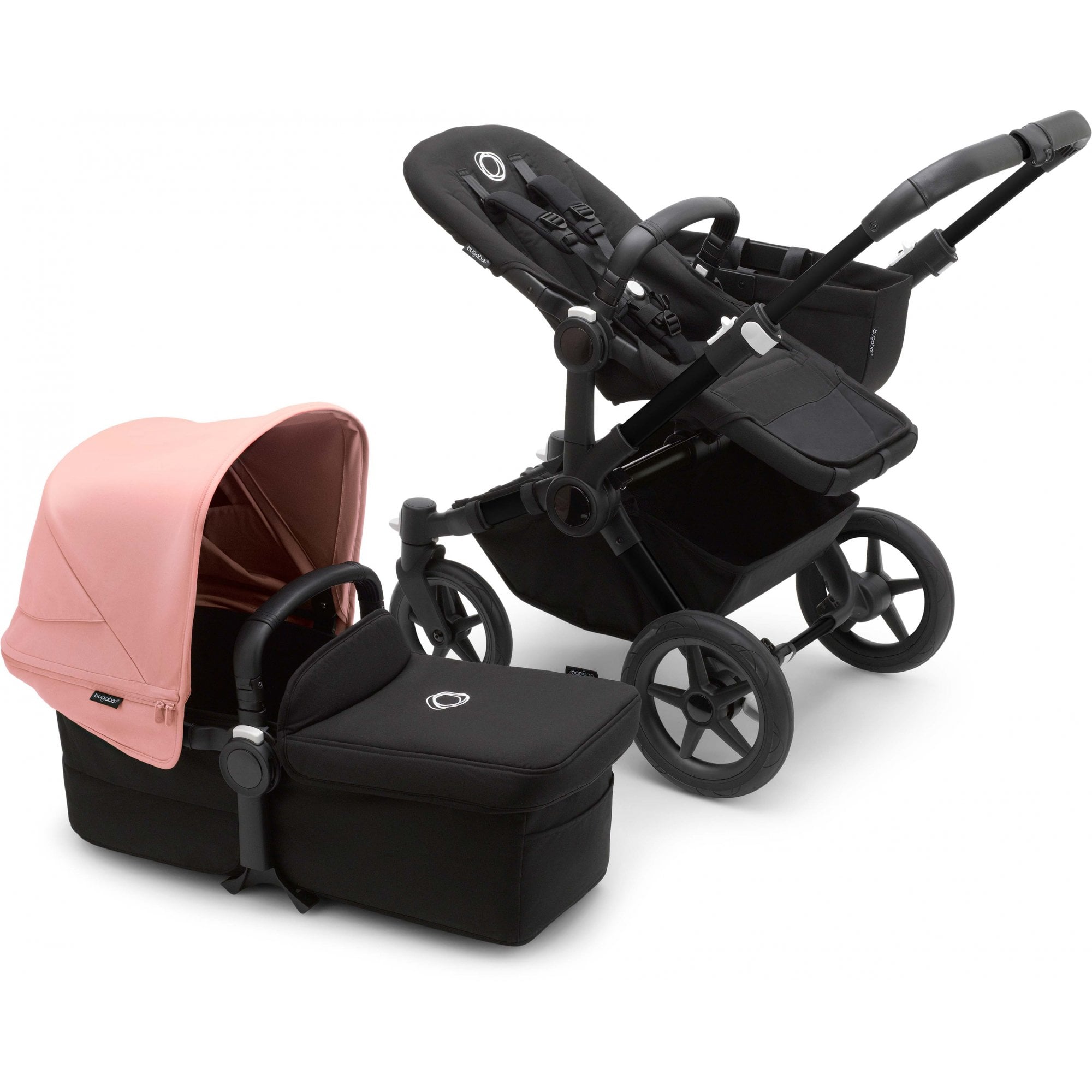 Bugaboo Donkey 5 Mono Morning Pink Canopy