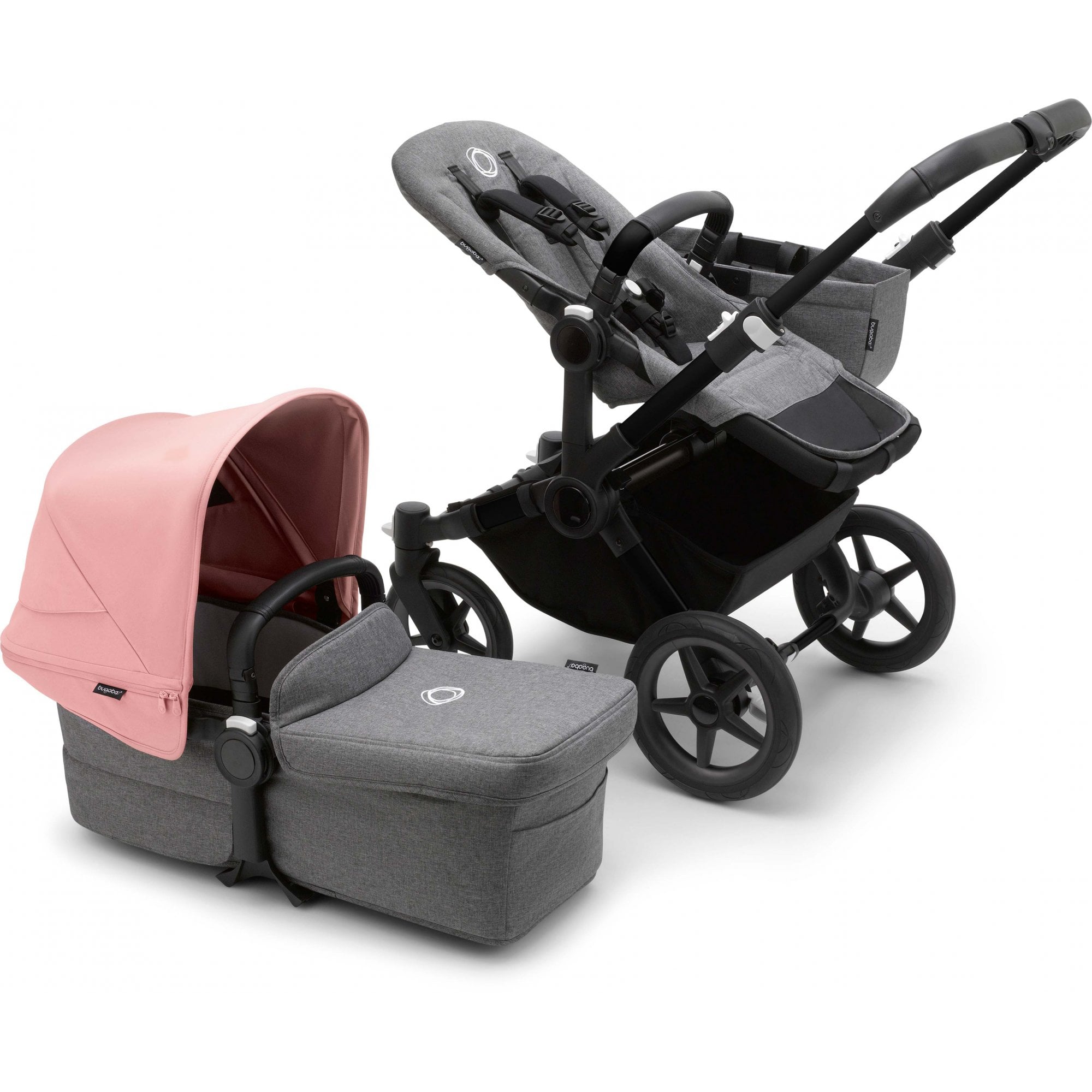 Bugaboo Donkey 5 Mono Morning Pink Canopy