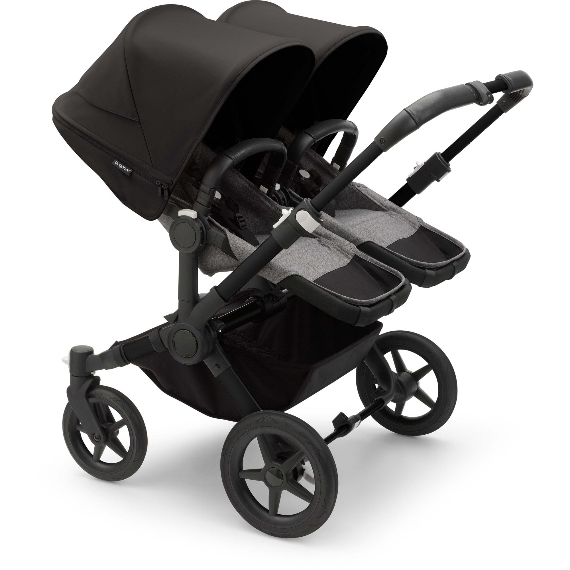 Bugaboo Donkey 5 Twin Pram Midnight Black Canopy