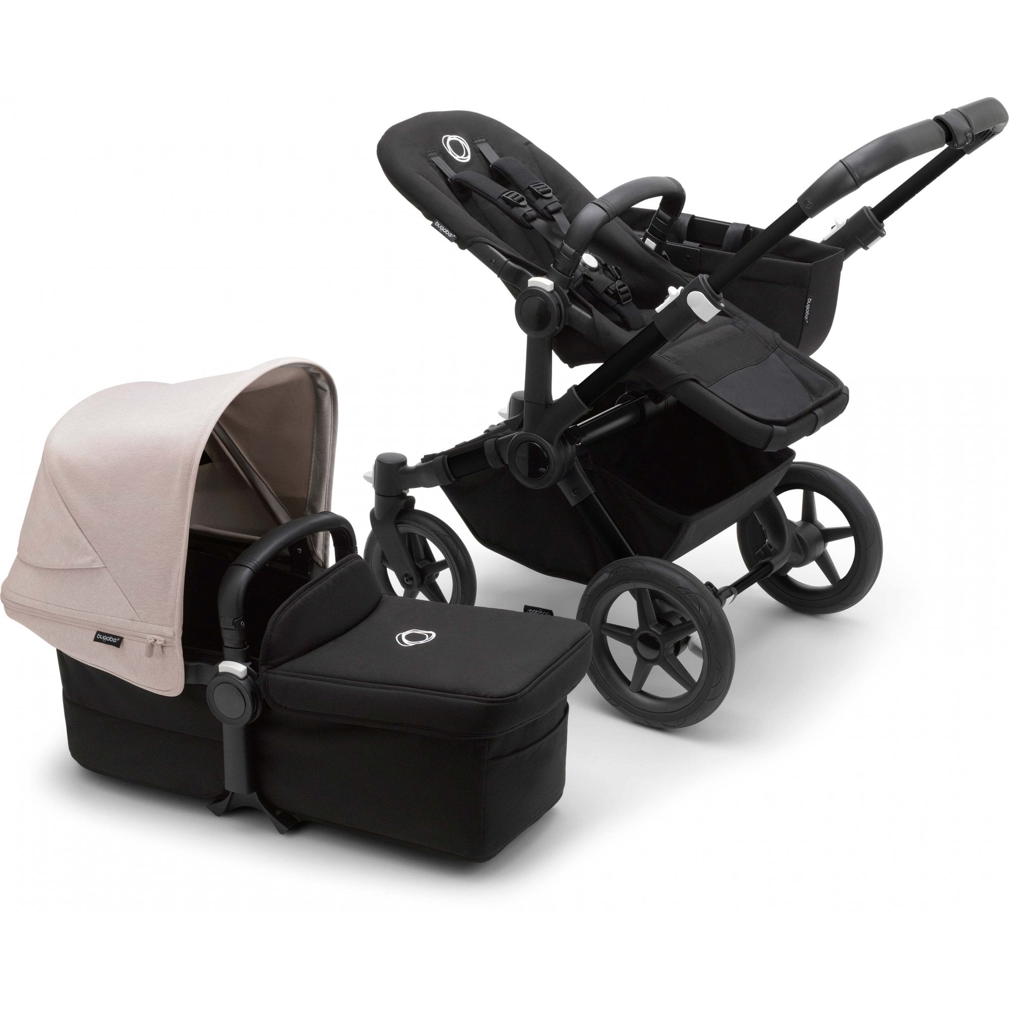 Bugaboo Donkey 5 Mono Misty White Canopy