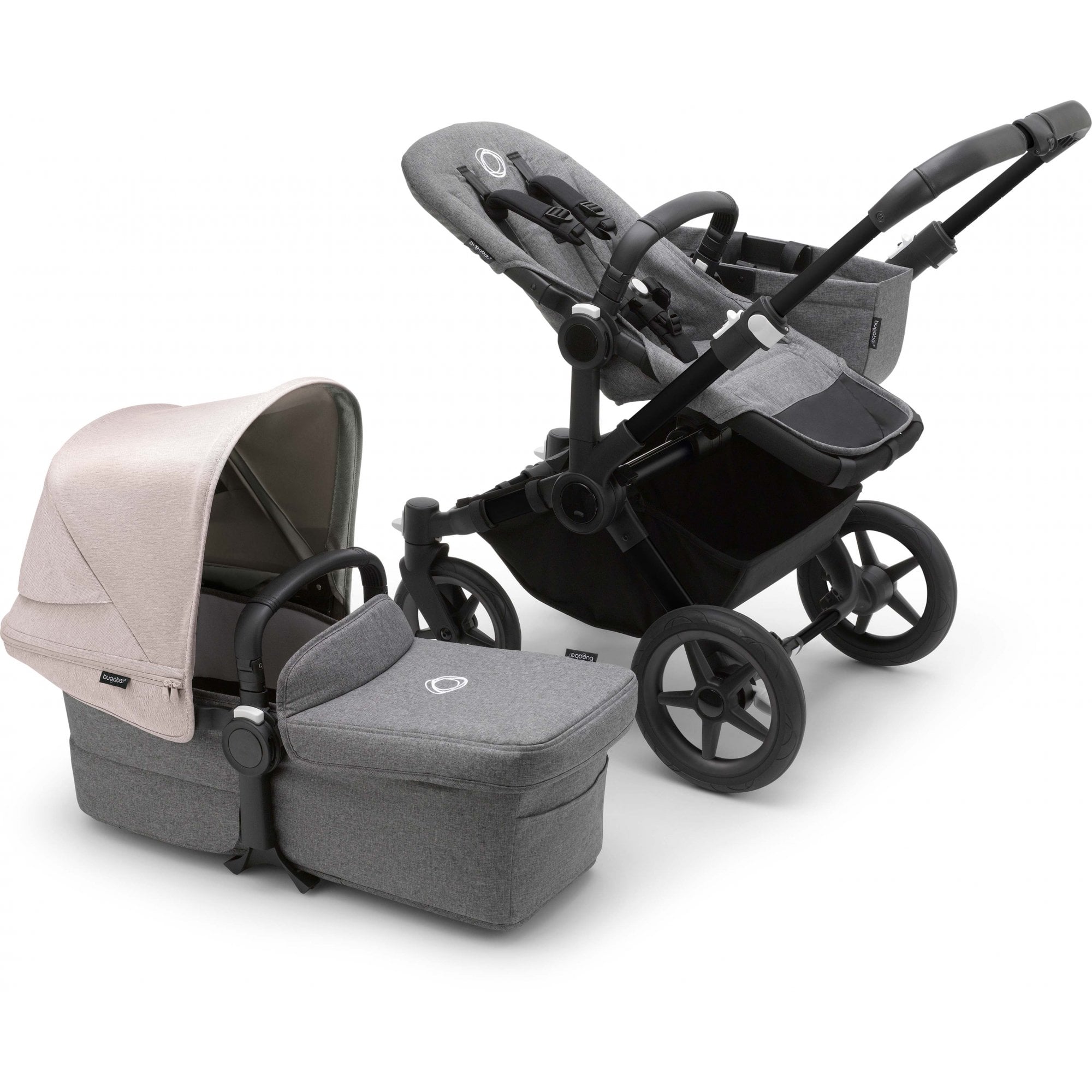 Bugaboo Donkey 5 Mono Misty White Canopy