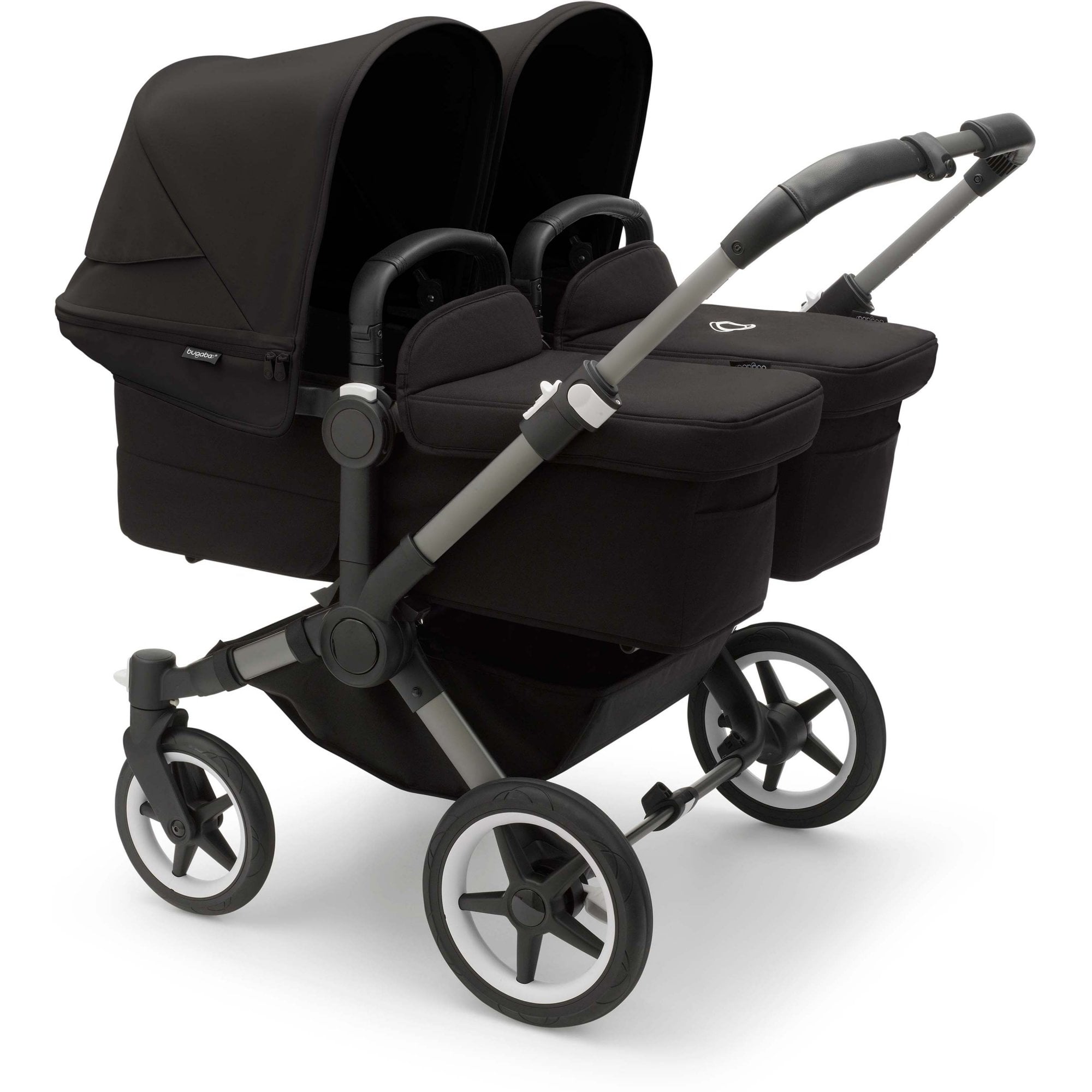 Bugaboo Donkey 5 Twin Pram Midnight Black Canopy