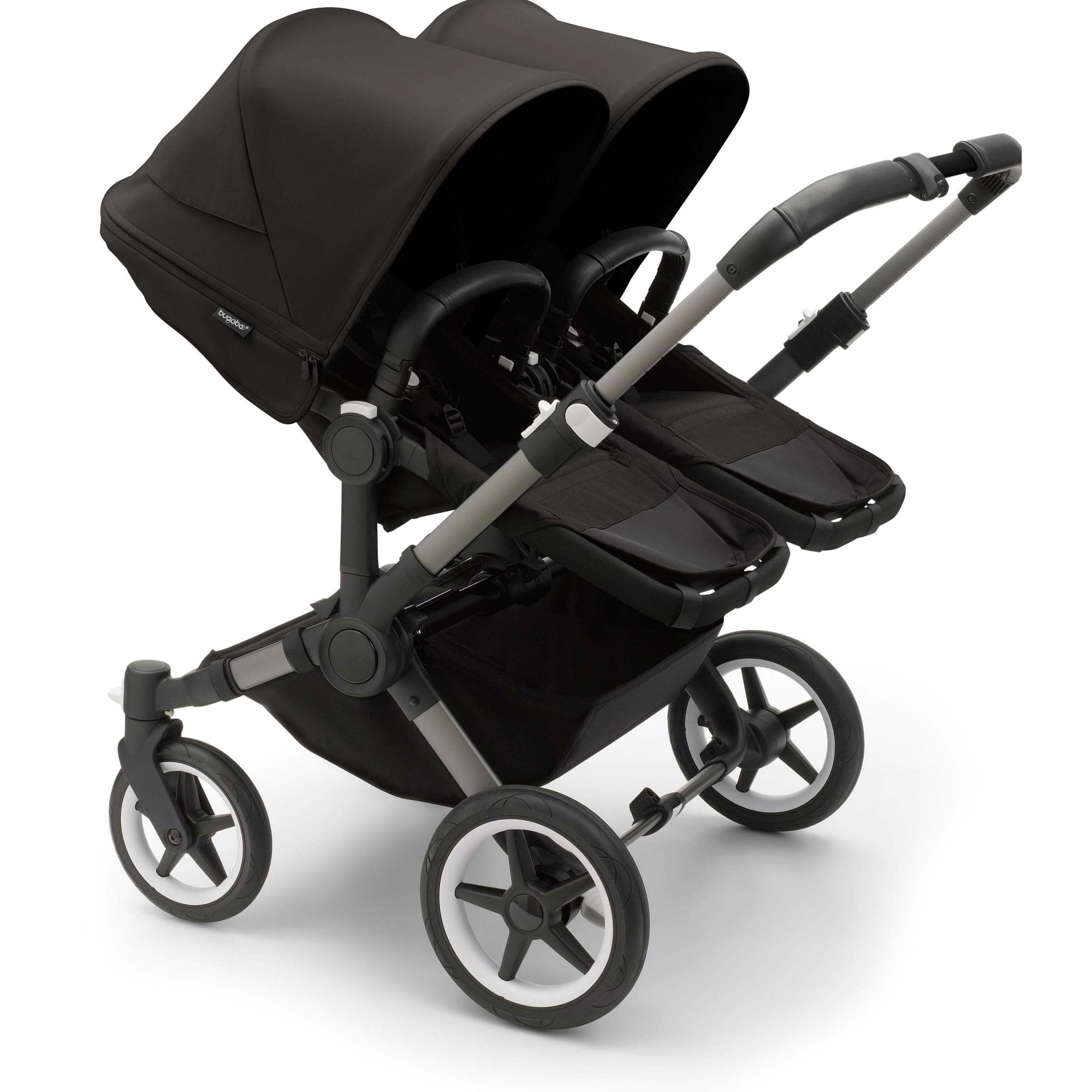 Bugaboo Donkey 5 Twin Pram Midnight Black Canopy