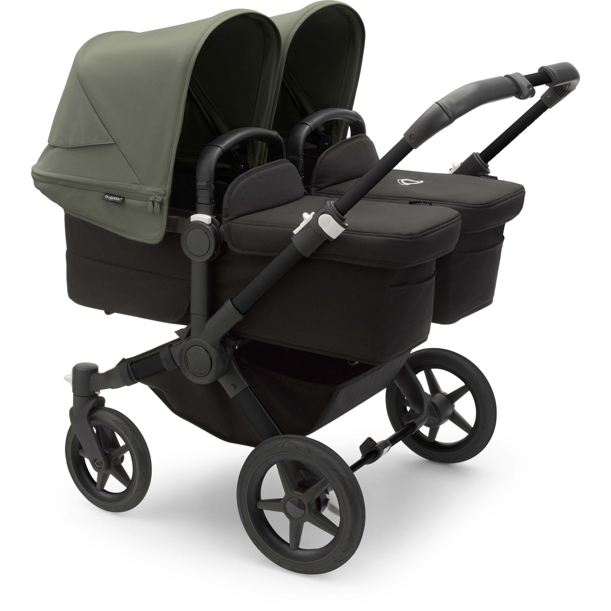Bugaboo Donkey 5 Twin Pram Forest Green Canopy