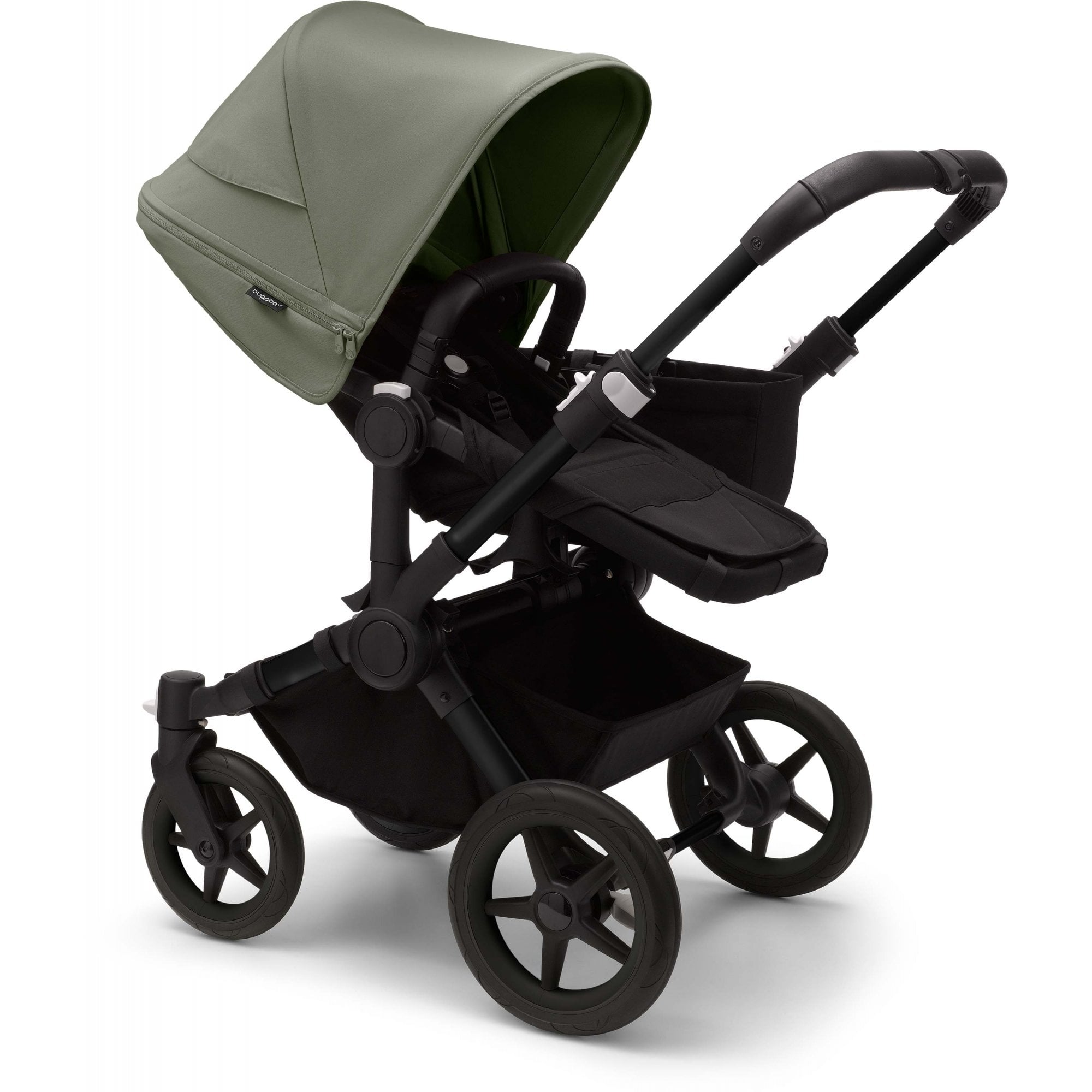 Bugaboo Donkey 5 Twin Pram Forest Green Canopy