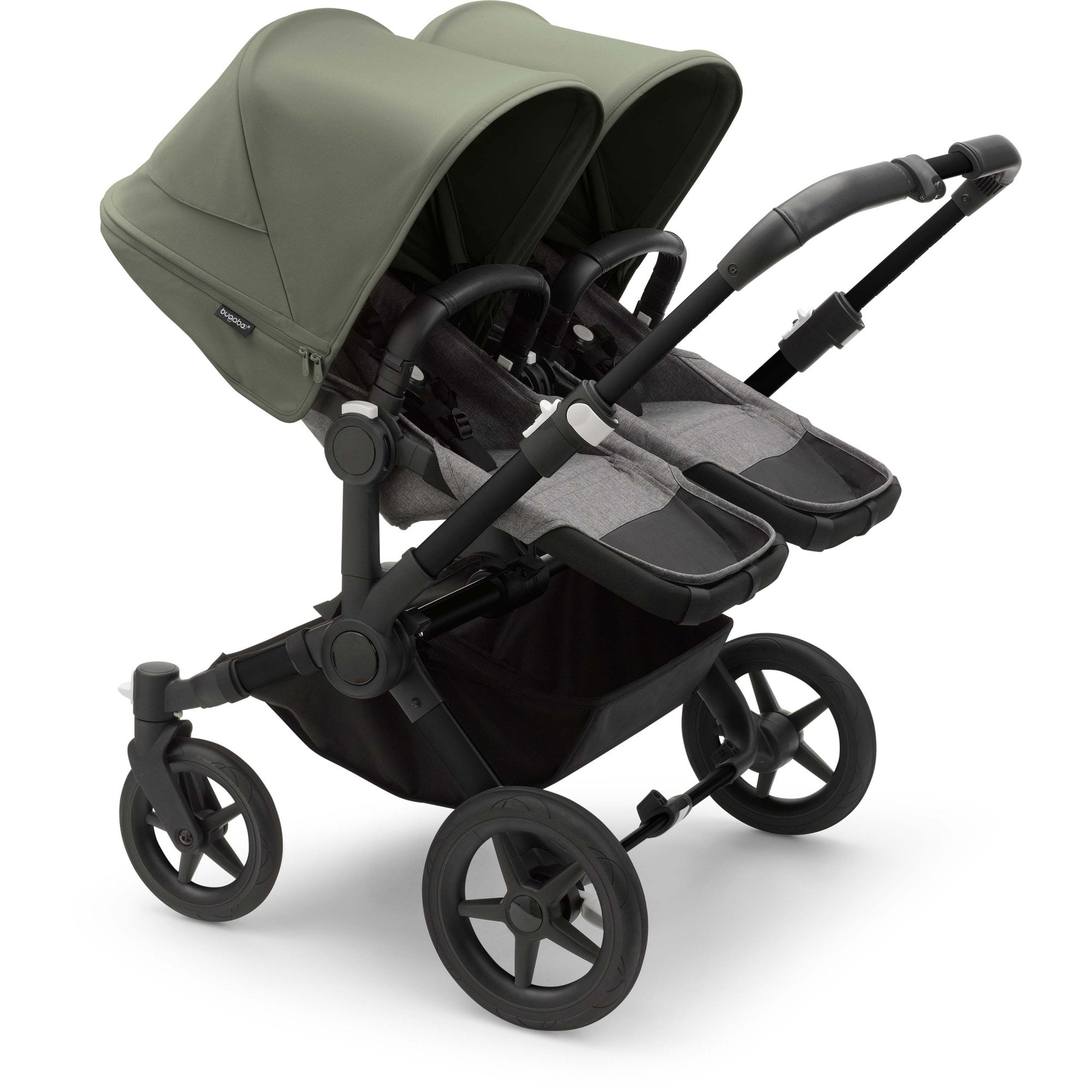 Bugaboo Donkey 5 Twin Pram Forest Green Canopy