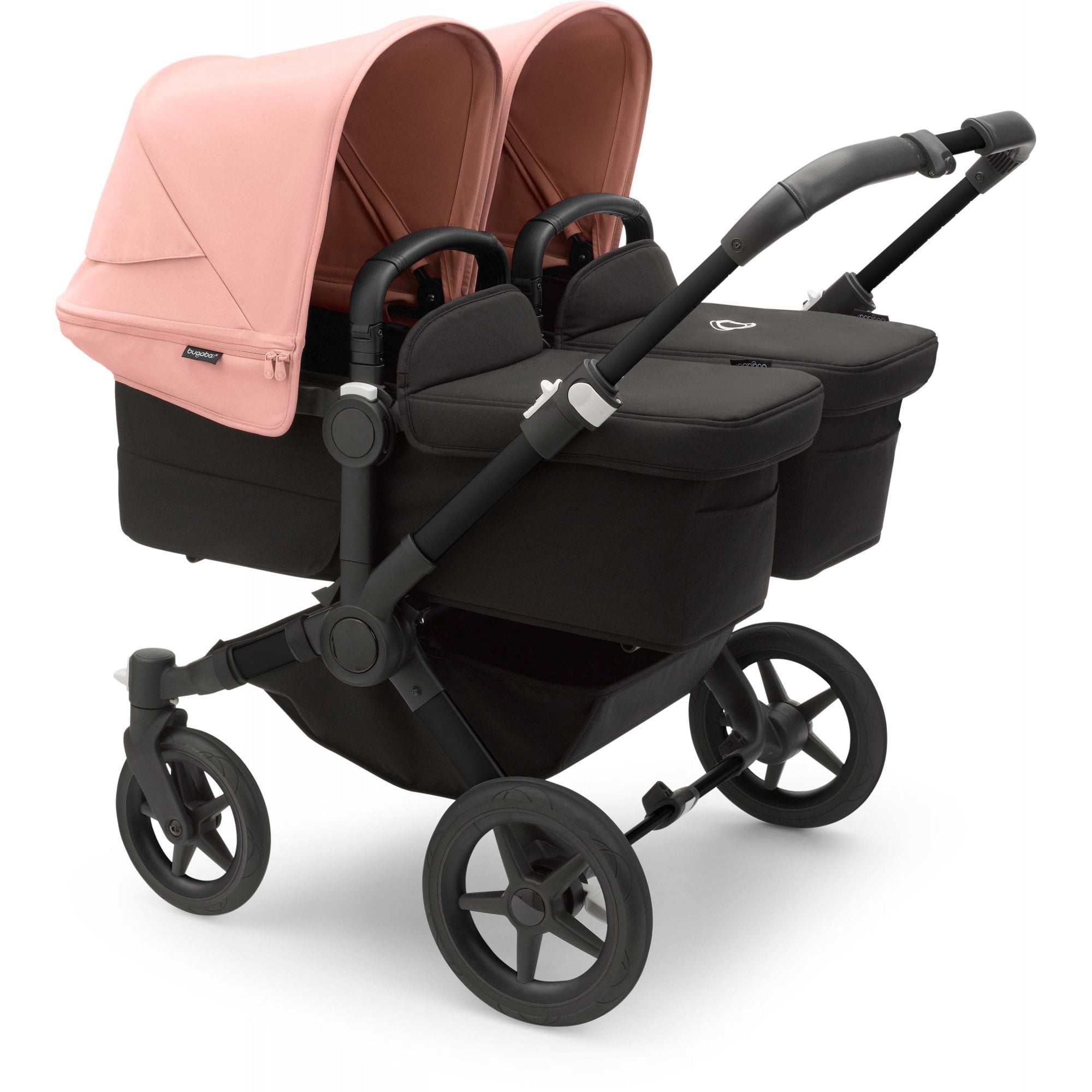 Bugaboo Donkey 5 Twin Pram Morning Pink Canopy