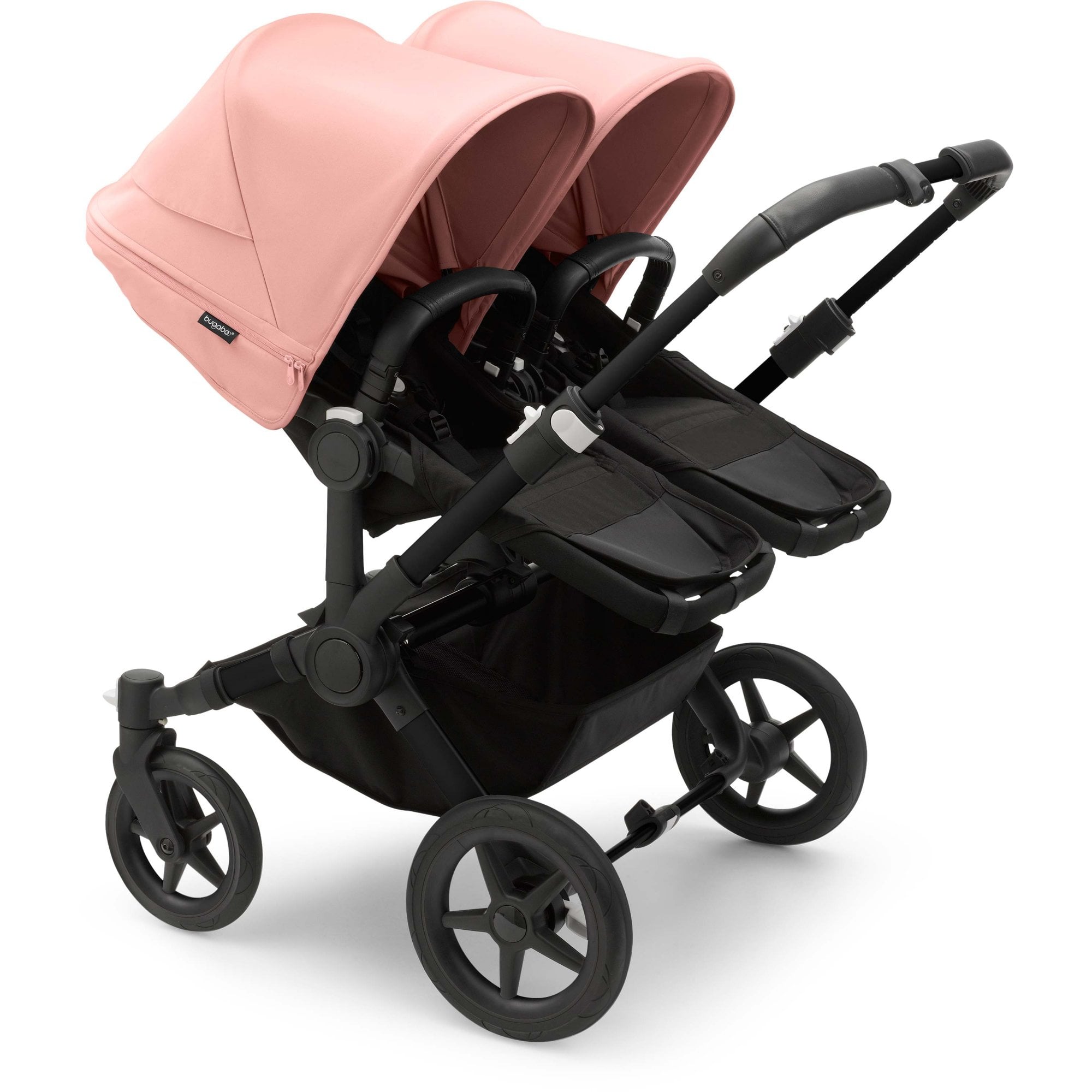 Bugaboo Donkey 5 Twin Pram Morning Pink Canopy