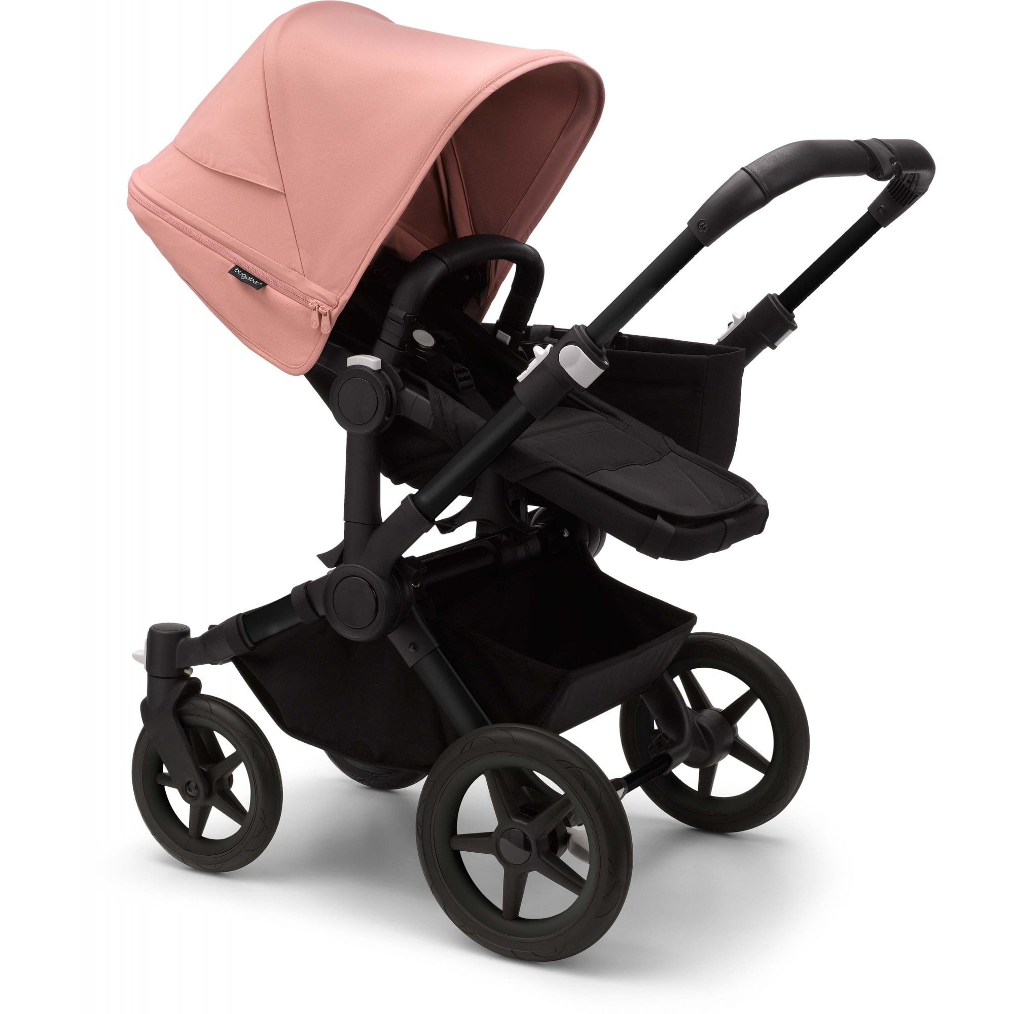 Bugaboo Donkey 5 Twin Pram Morning Pink Canopy