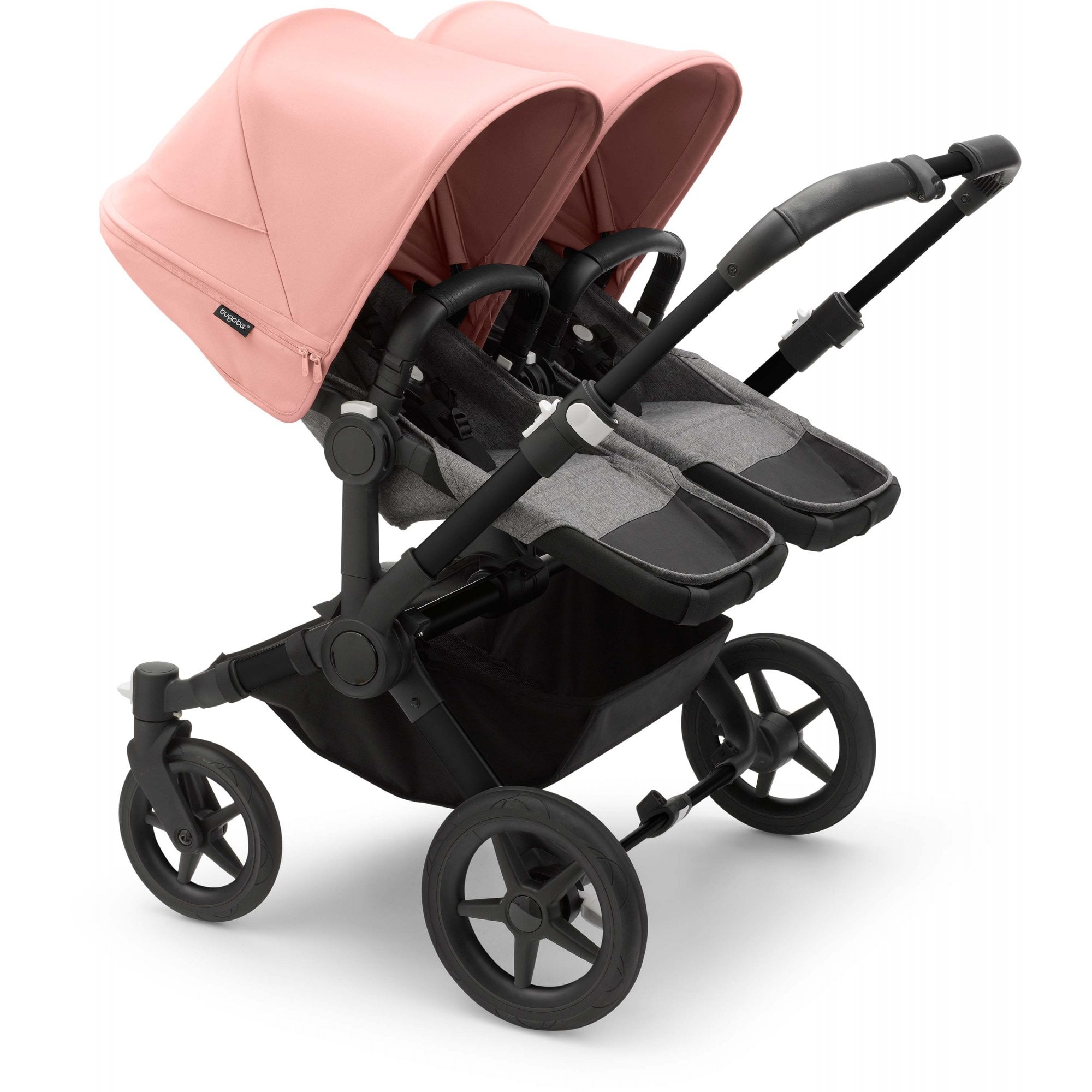 Bugaboo Donkey 5 Twin Pram Morning Pink Canopy