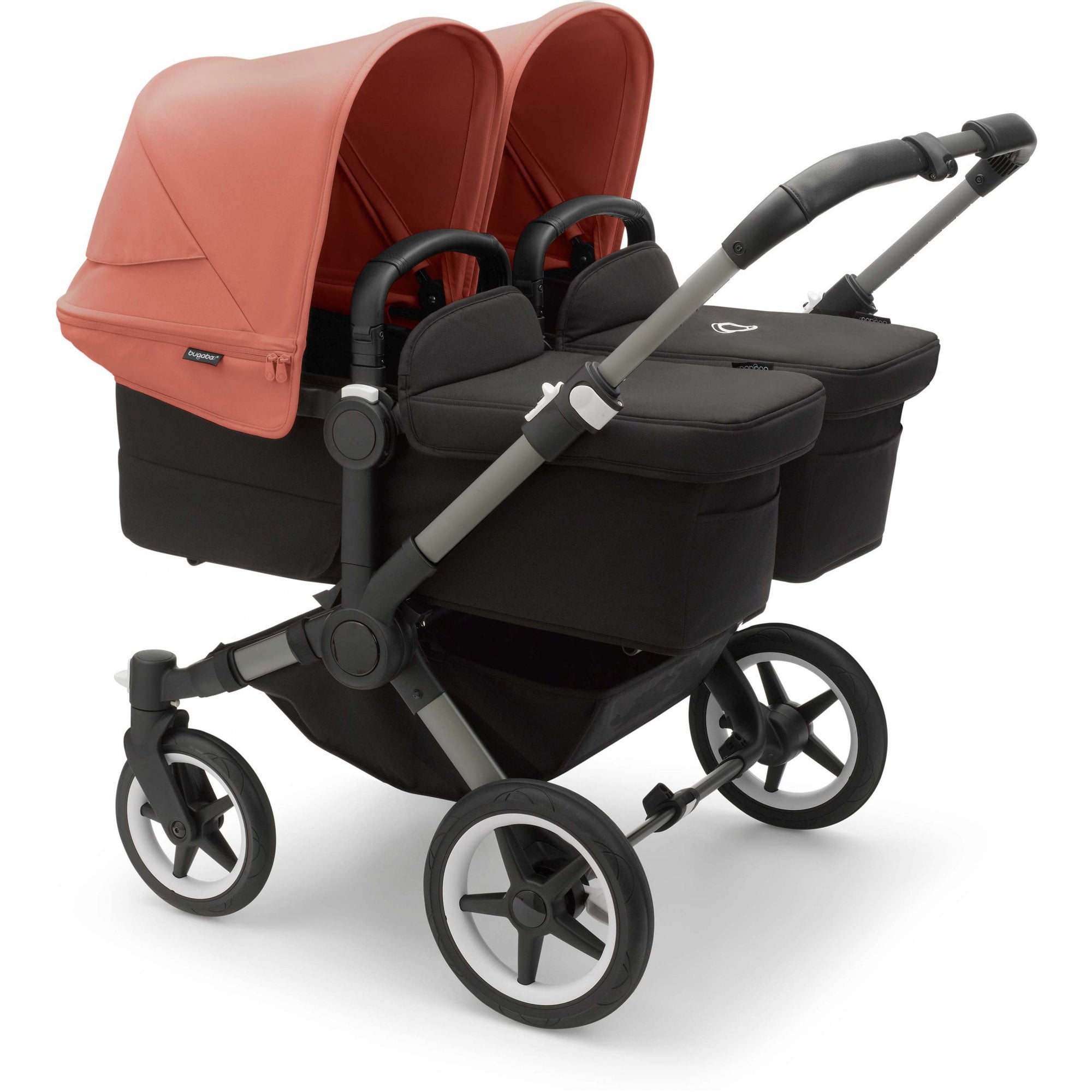 Bugaboo Donkey 5 Twin Pram Sunrise Red Canopy