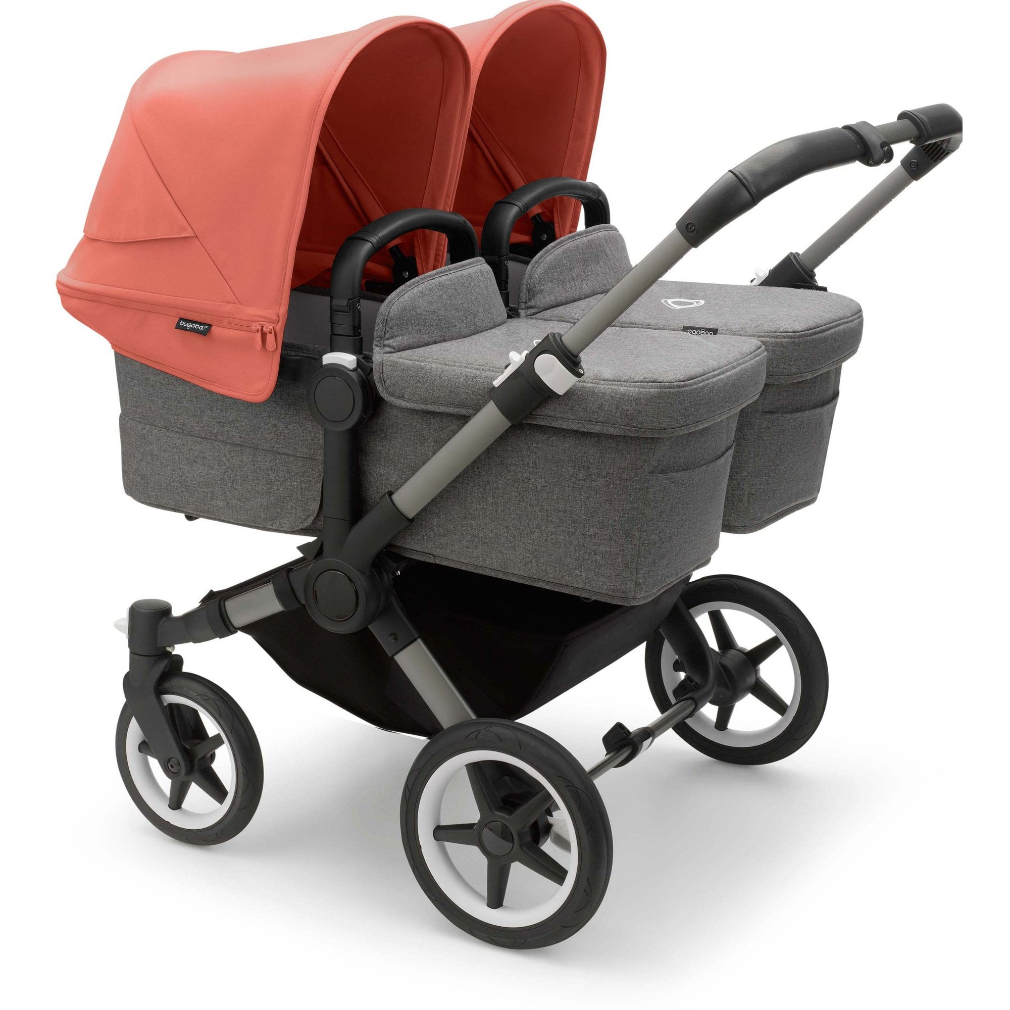 Bugaboo Donkey 5 Twin Pram Sunrise Red Canopy